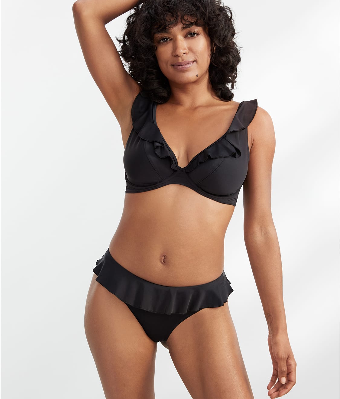 Jewel Cove Ruffled Bikini Top