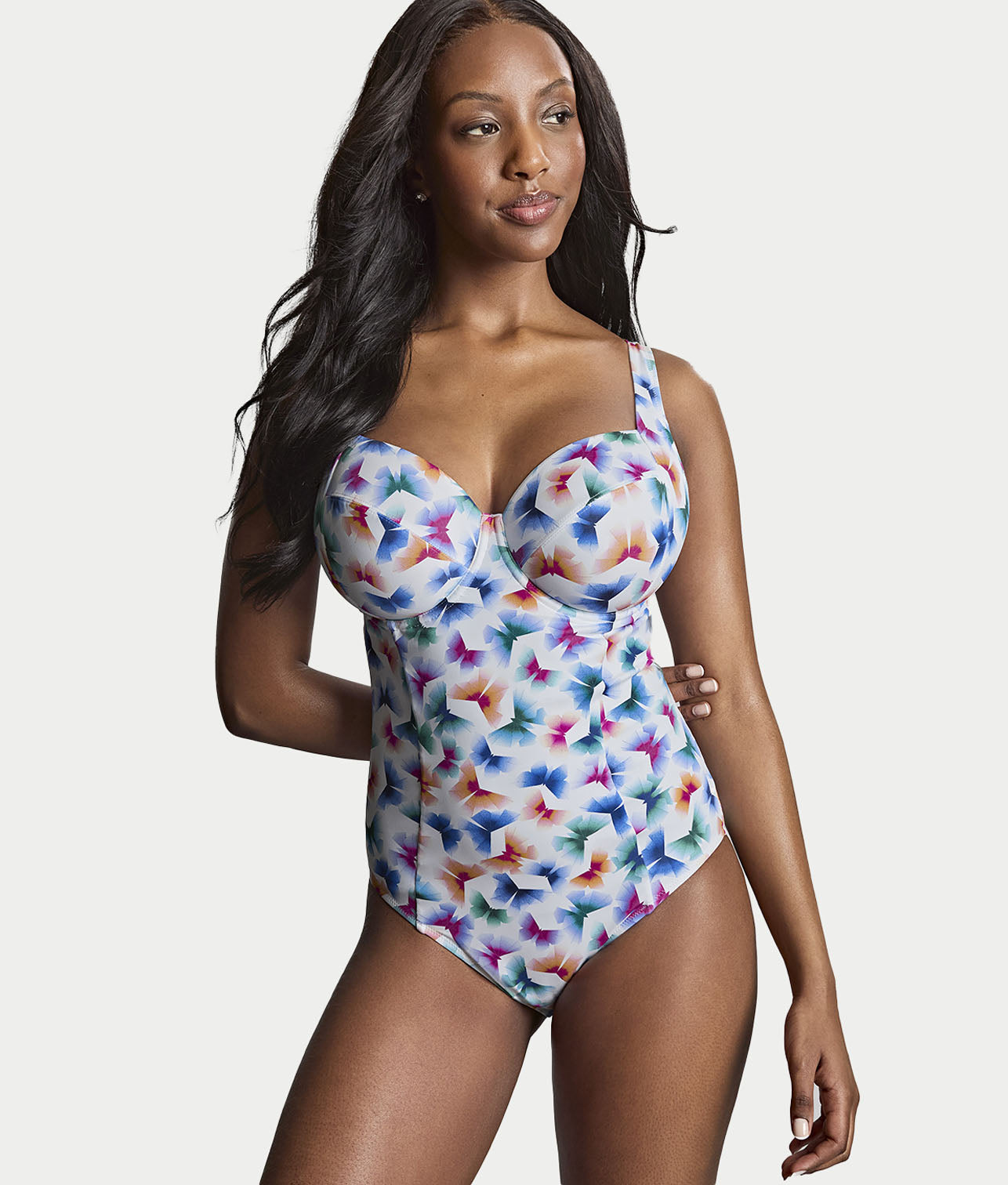 Flutter Paloma Underwire Balcony One-Piece Swimsuit