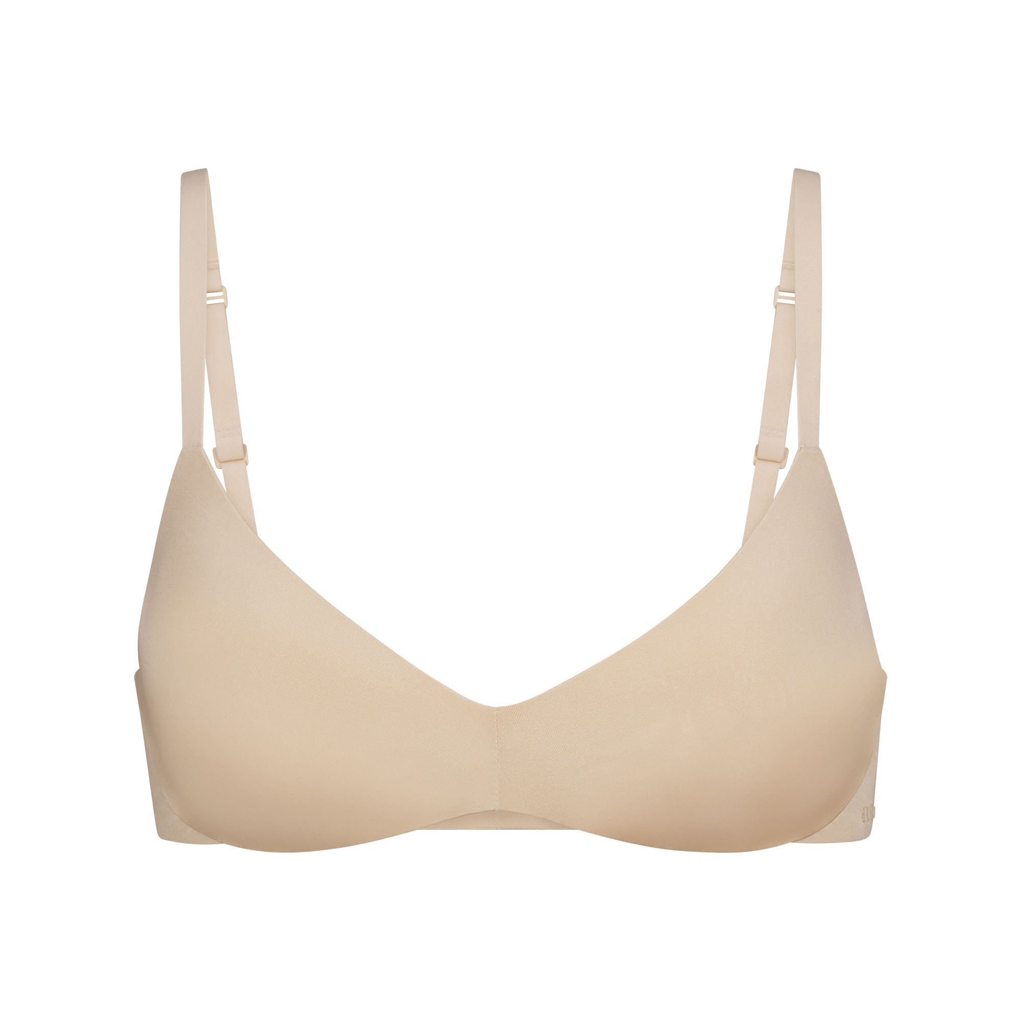 WIRELESS FORM PUSH-UP PLUNGE BRA | SAND