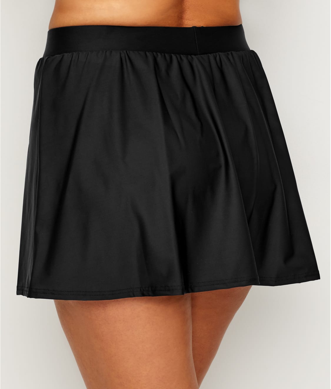 Plus Size Solid Skirted Swim Bottom thumbnail 2
