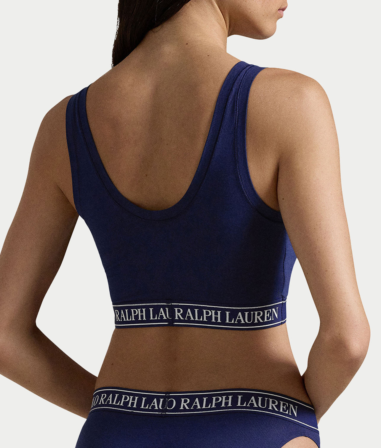 Essentials Cropped Tank Bra thumbnail 2