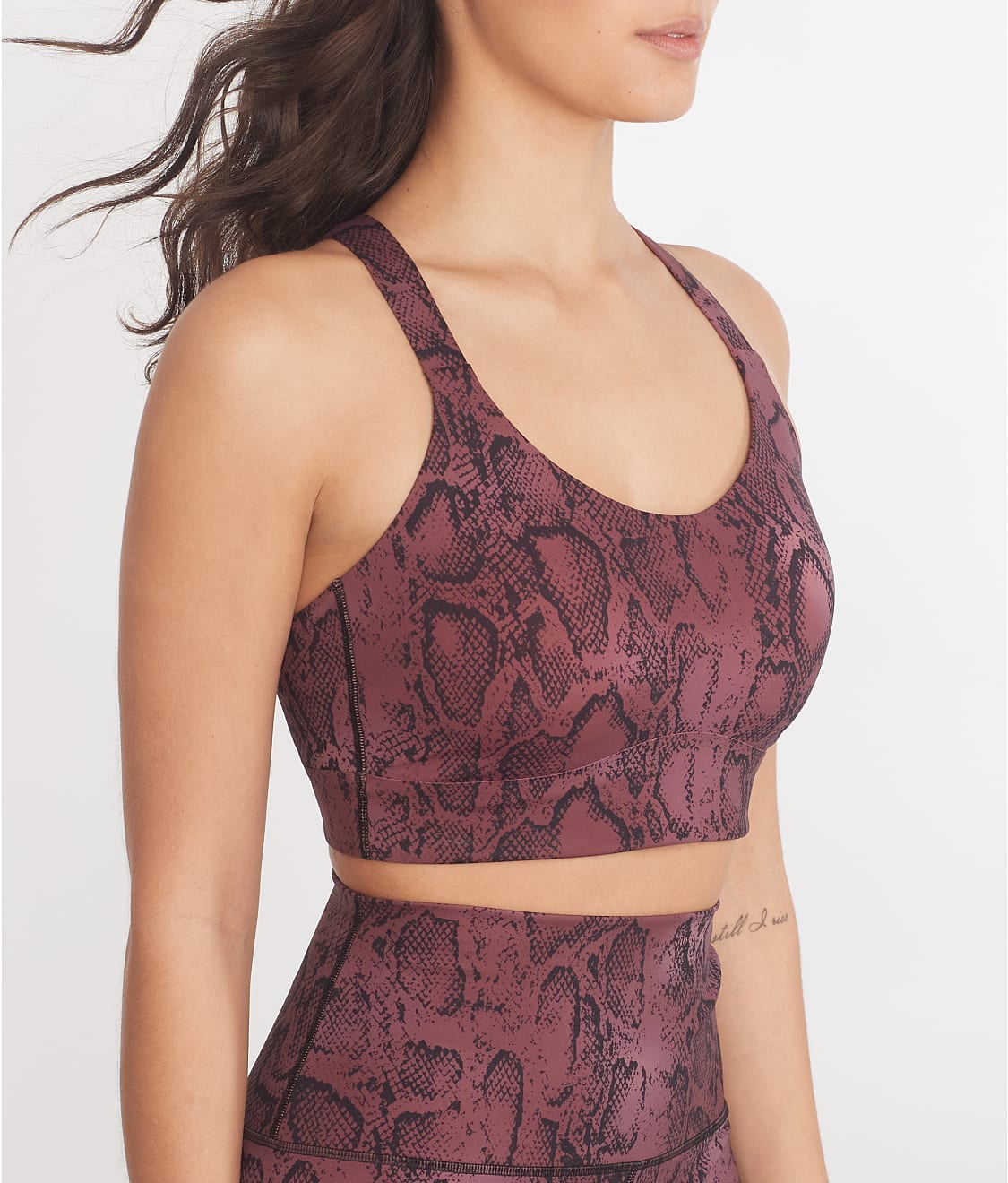 Studio Soft Strappy Back Sports Bra thumbnail 3