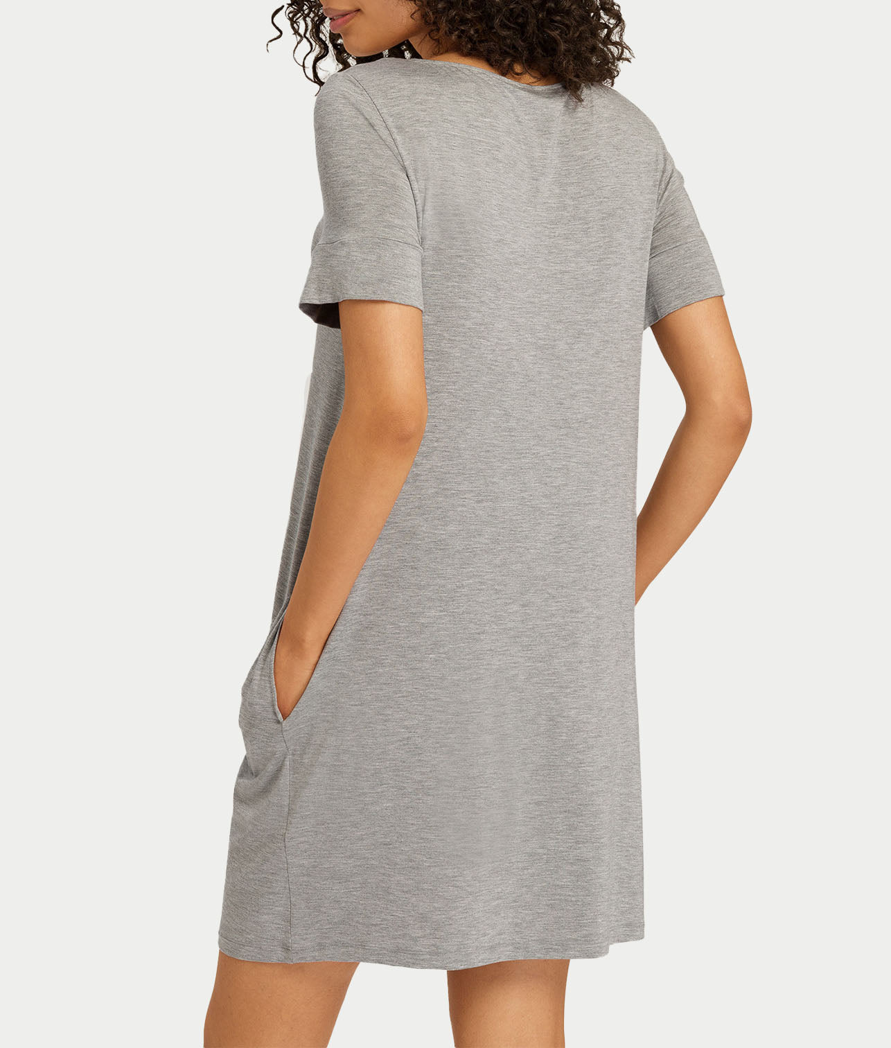 Natural Elegance Round Neck Nightgown thumbnail 2
