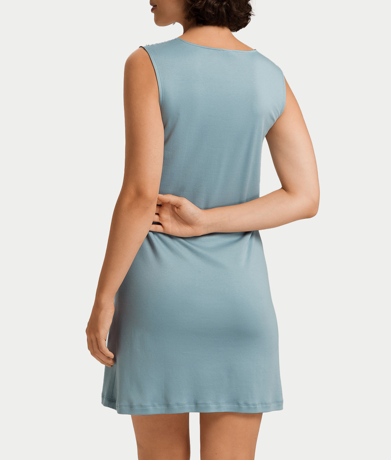 Moments V-Neck Cotton Tank Nightgown thumbnail 2