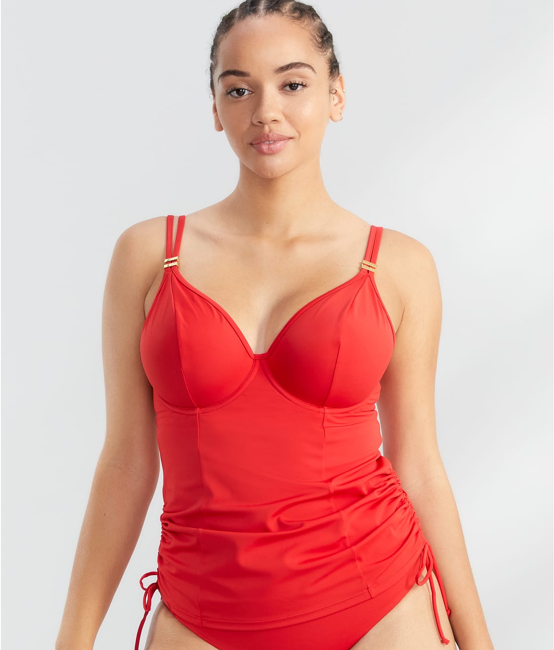 Anya Riva Underwire Plunge Tankini Swim Top