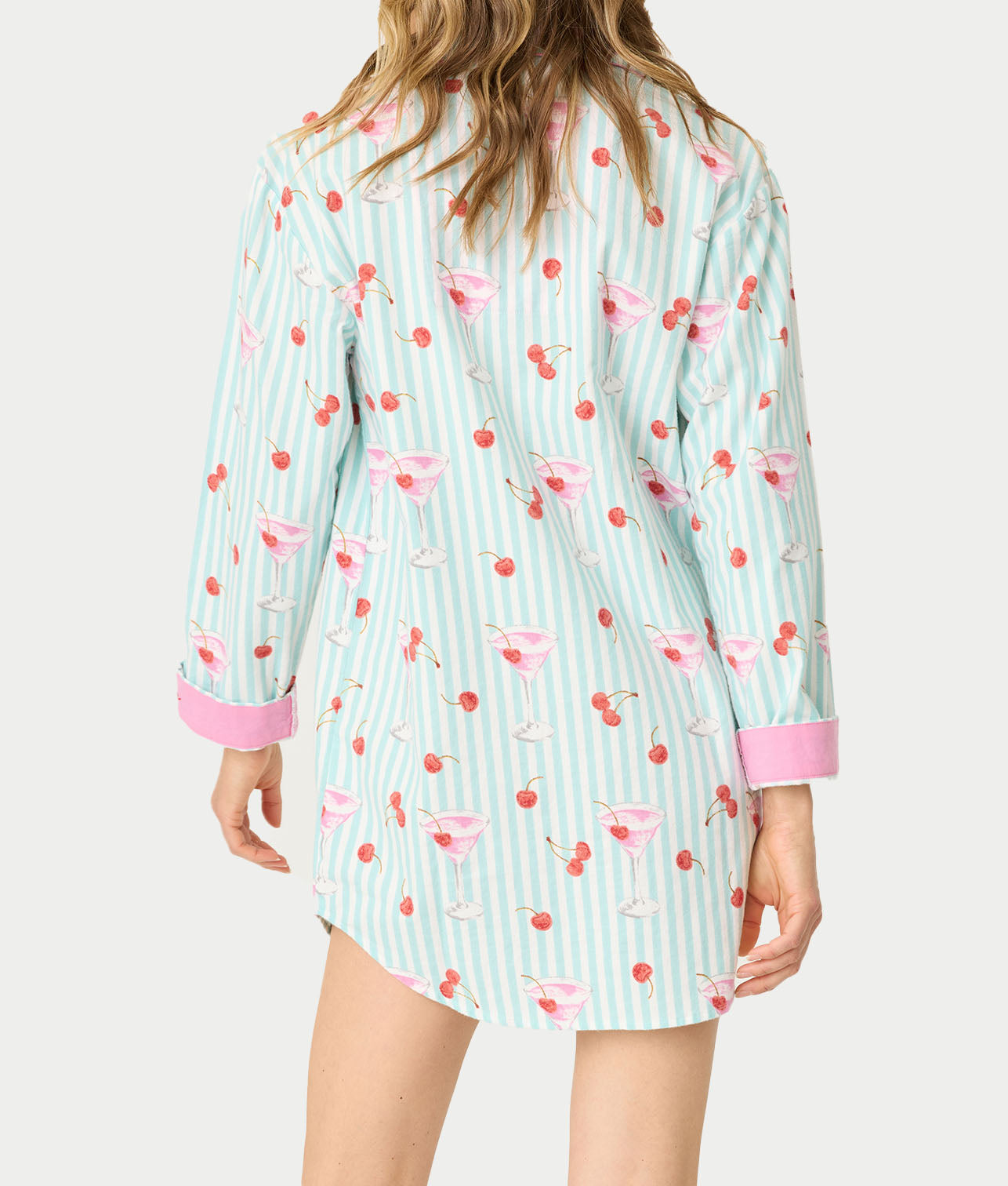 Flannel Woven Sleep Shirt thumbnail 2