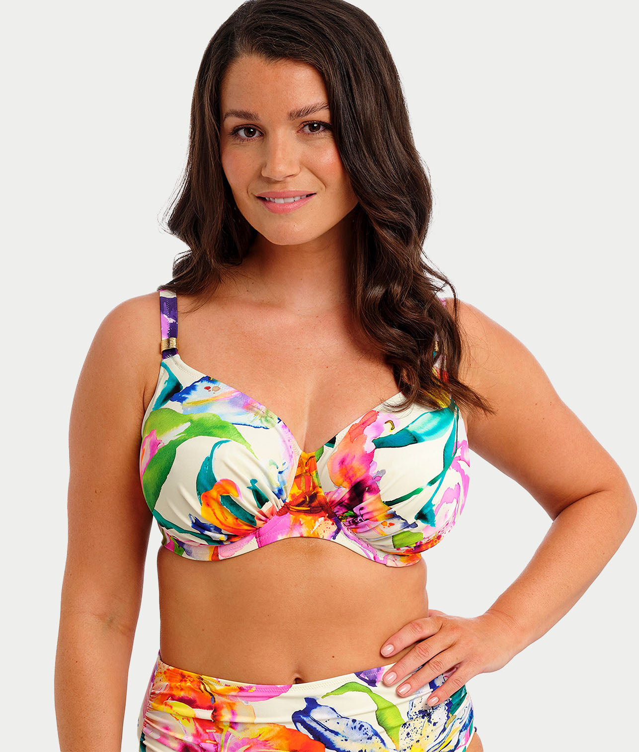 Iguazu Falls Gather Full Cup Bikini Top