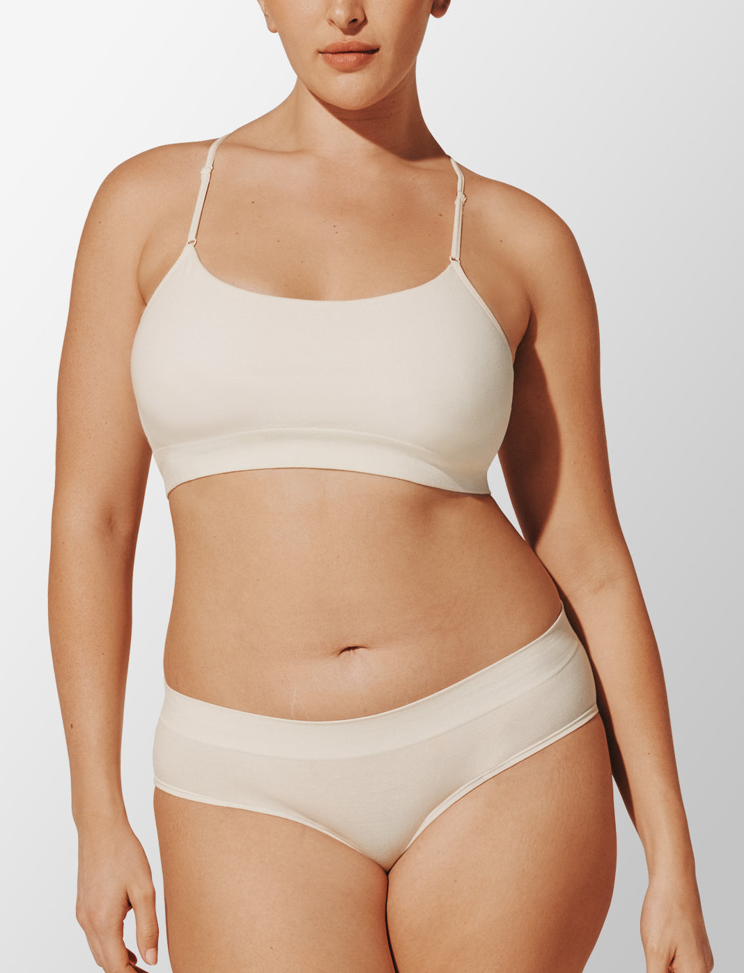 Seamless Stretch Cotton Wireless Bralette thumbnail 2