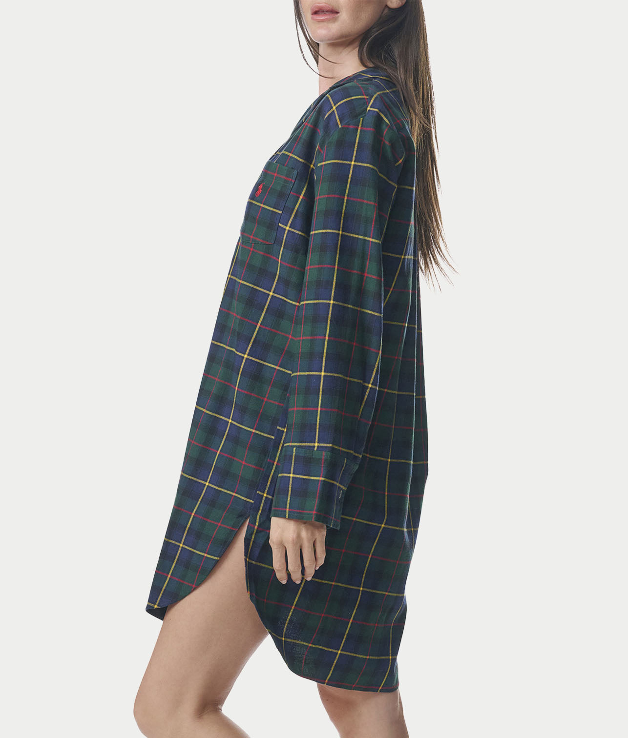 Camp Collar Woven Sleep Shirt thumbnail 3