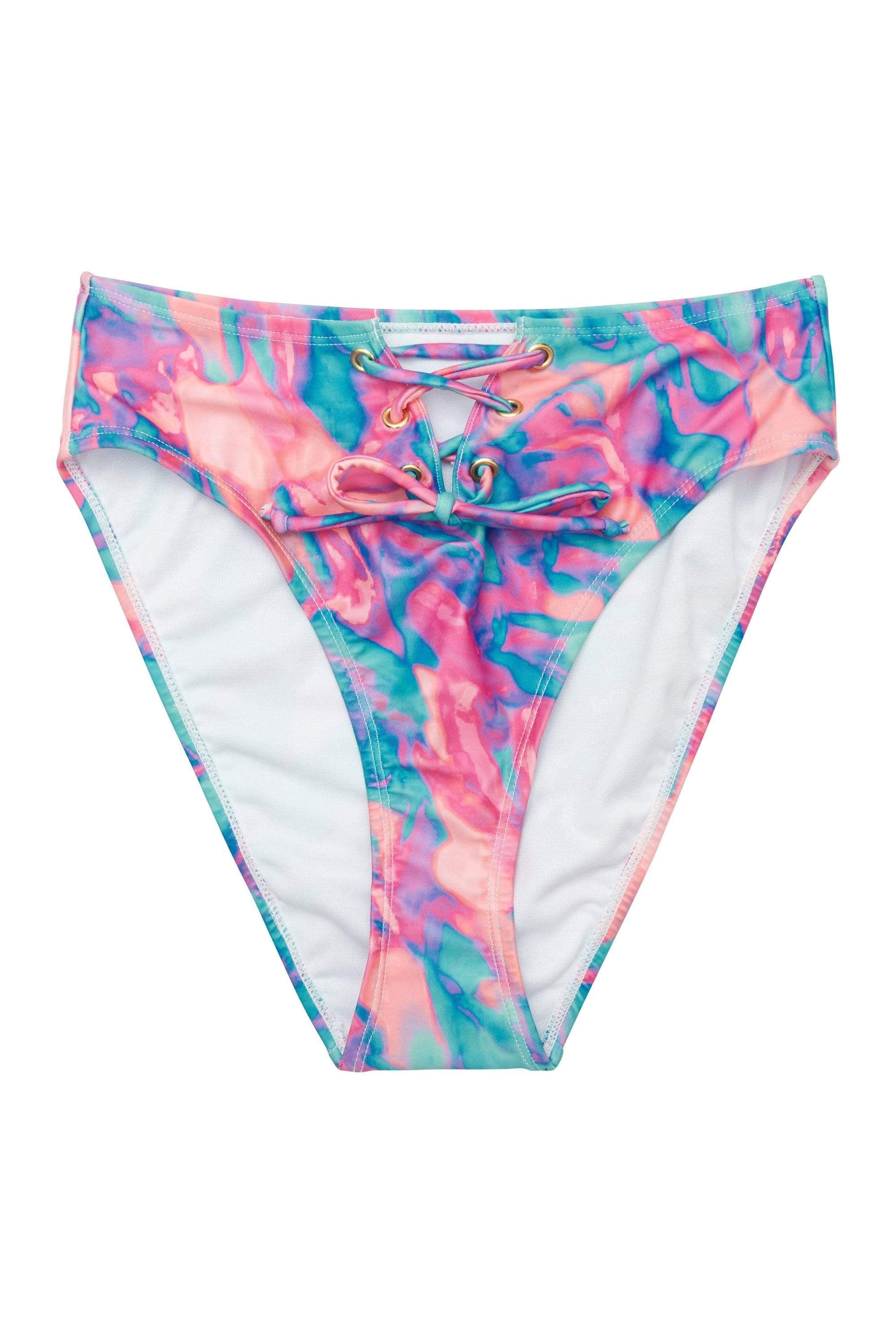 Abstract Marble Eco Tie Dye Bikini Brief thumbnail 2