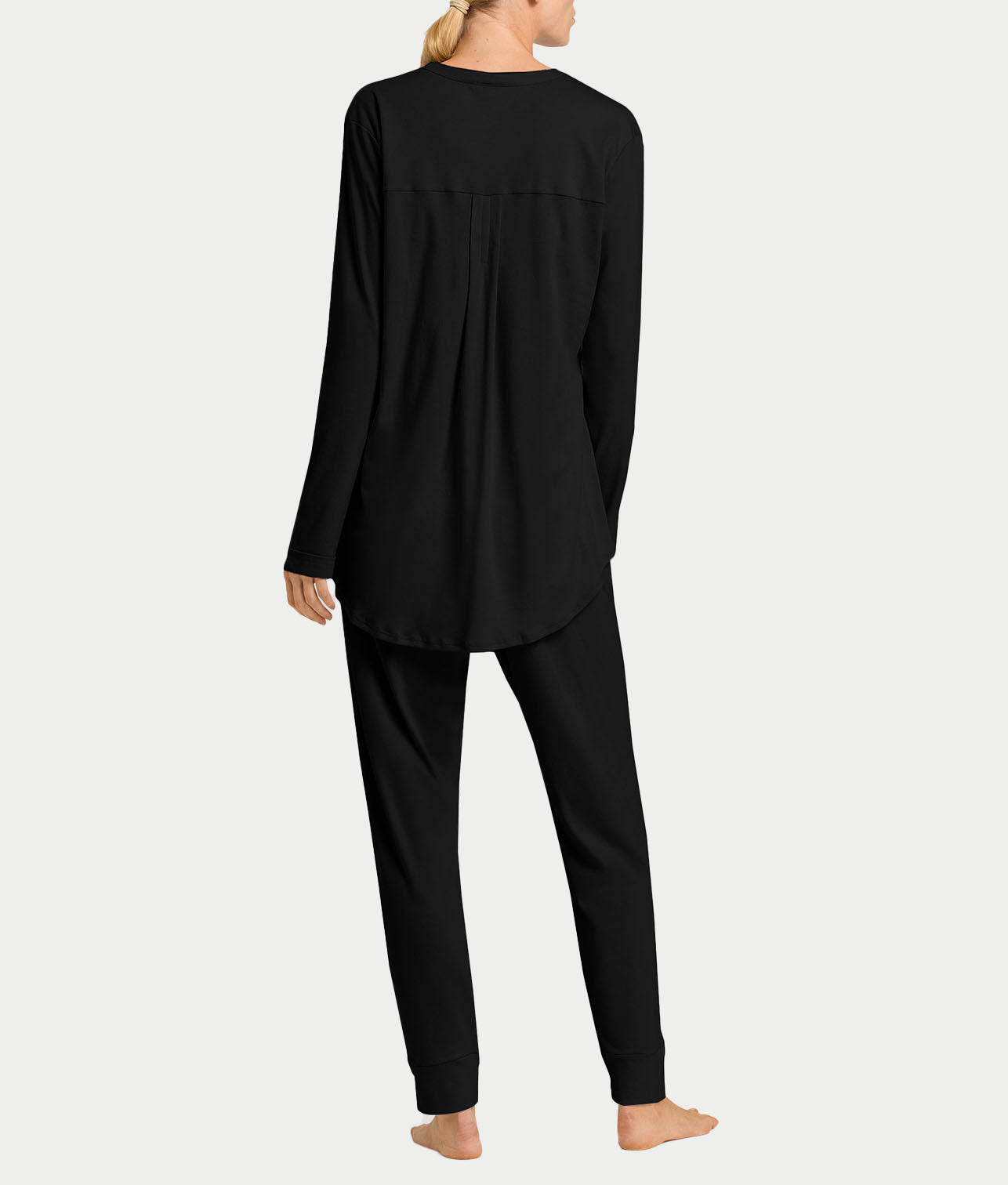 Pure Essence Button Front Soft Cotton Pajama Set thumbnail 2