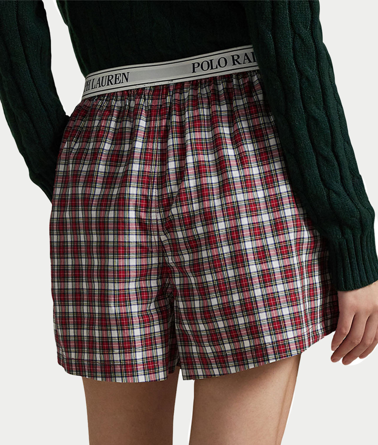 Plaid Woven Boxer thumbnail 2