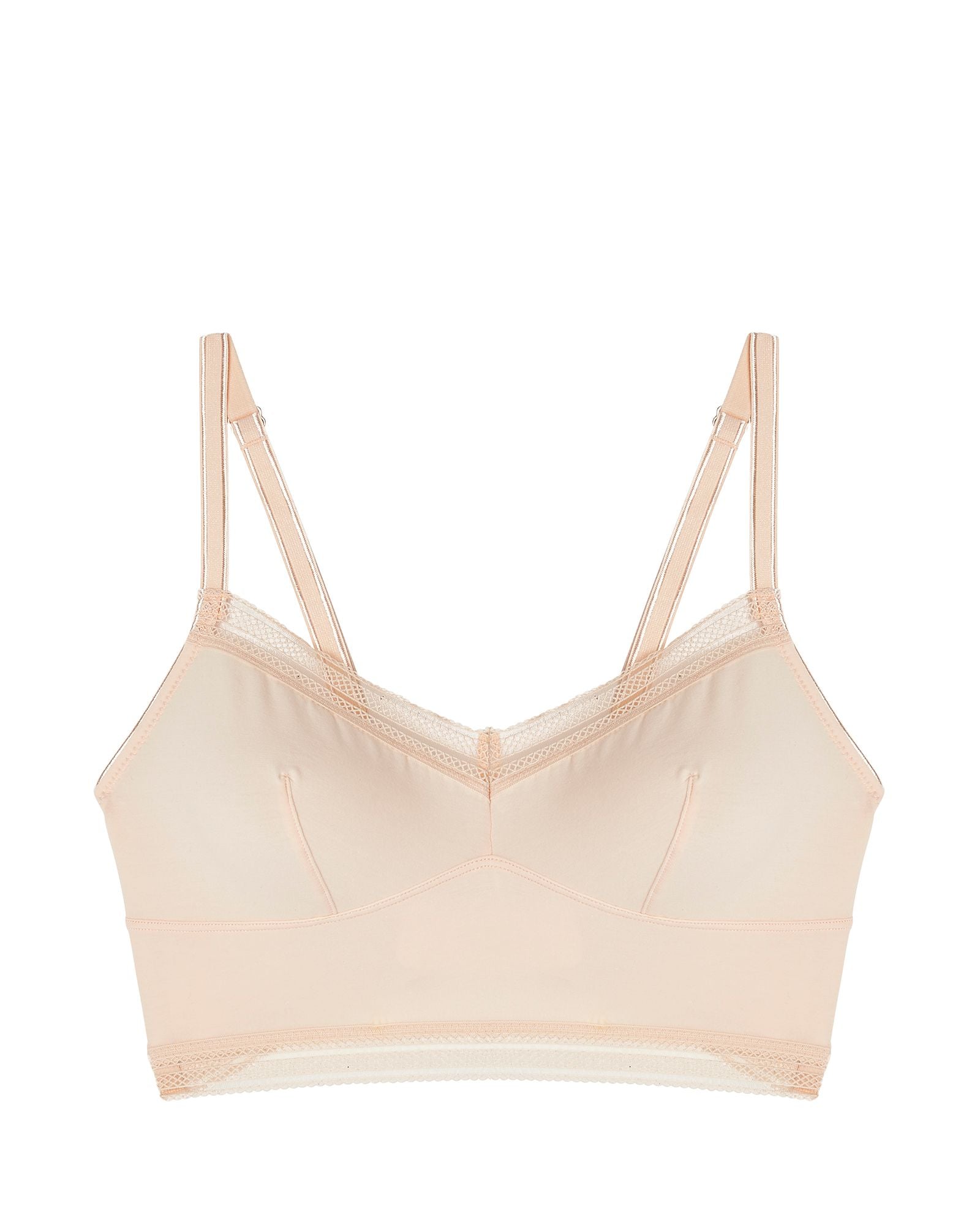 Jet Set Supima Cotton Longline Bra