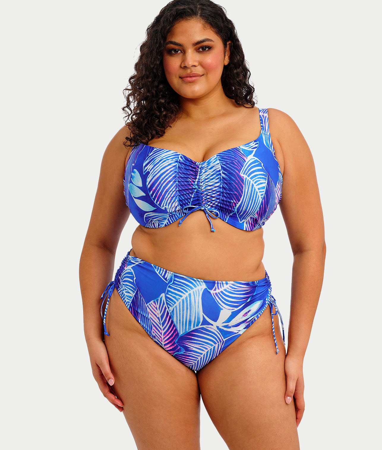 Plus Size Maluku Island Adjustable Bikini Bottom