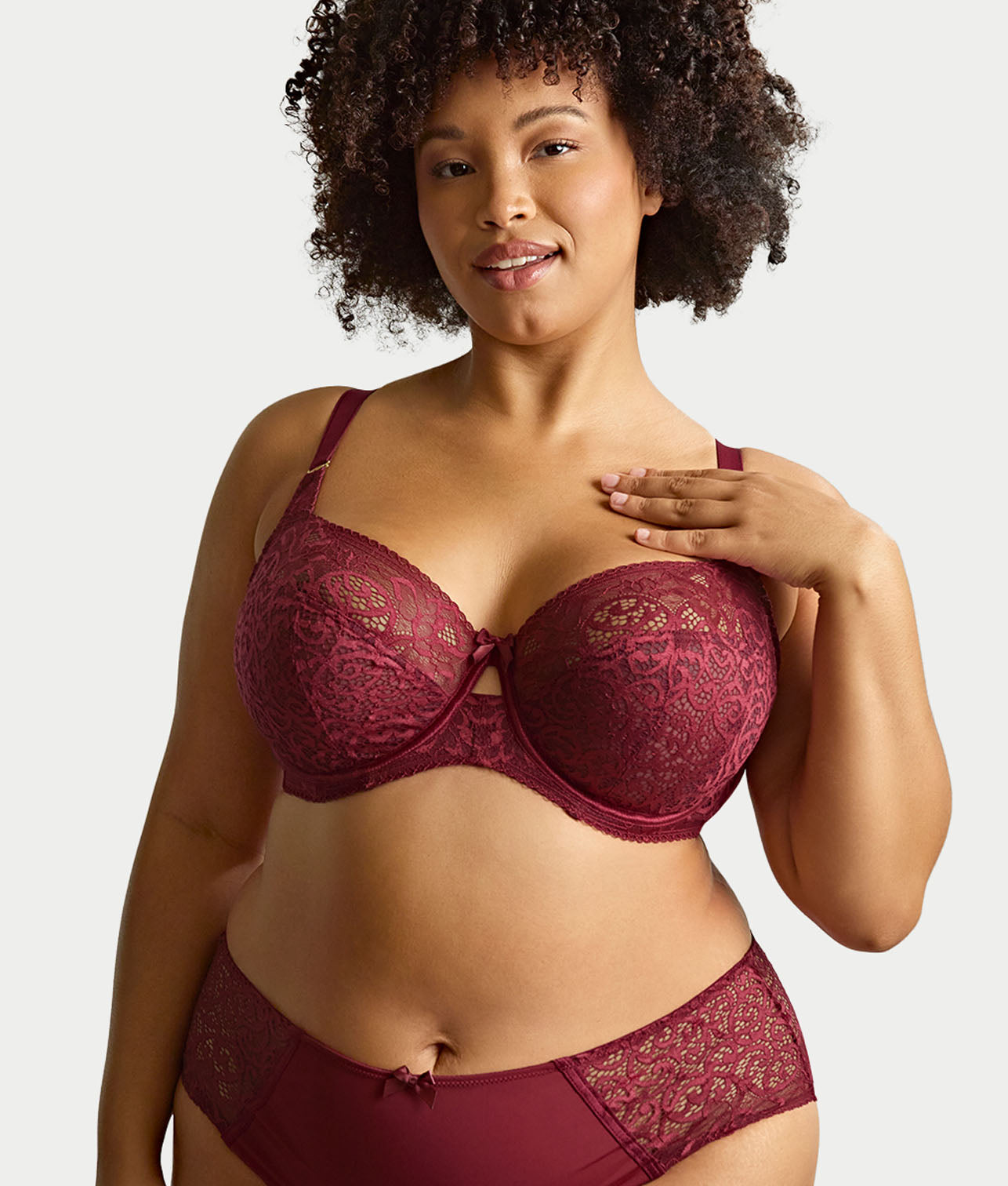 Estel Full Coverage Stretch Lace Bra