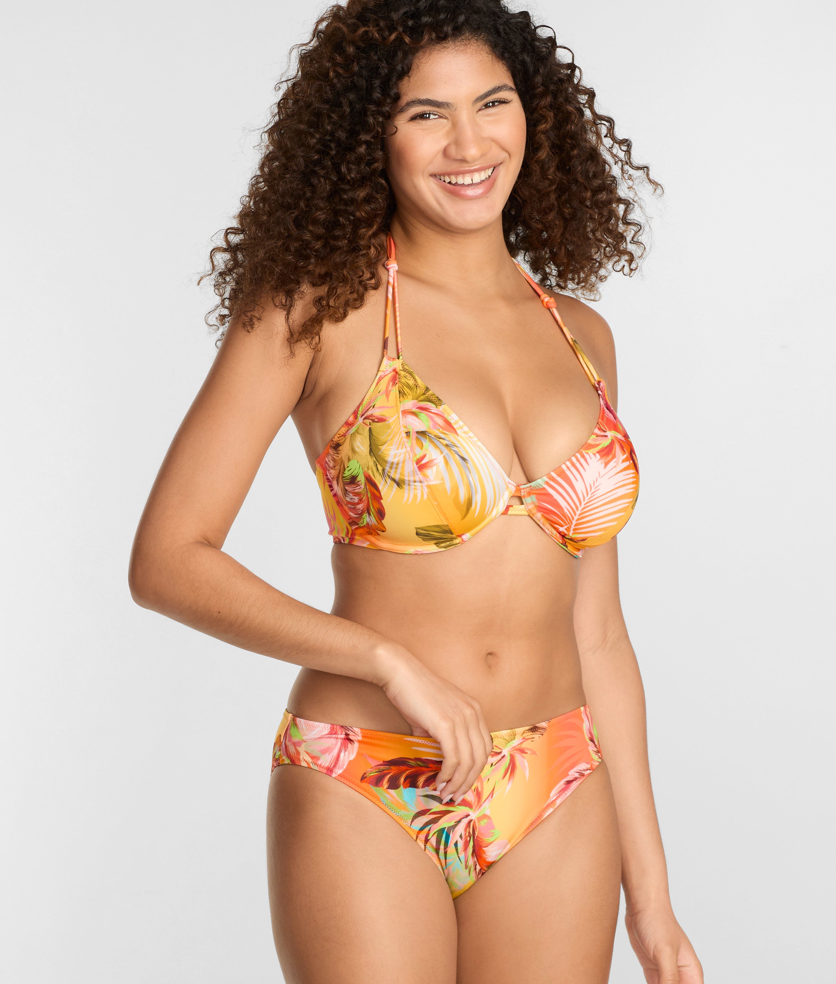 Miami Sunset Halter Bikini Top