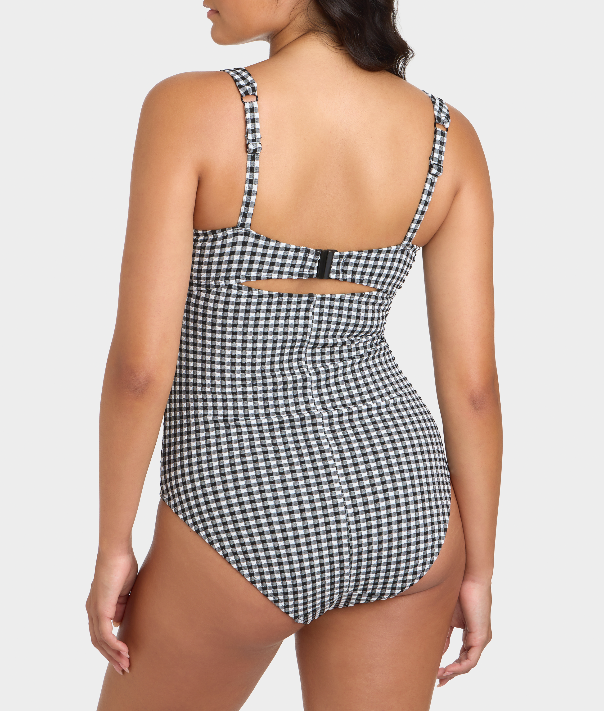 Gingham Paloma Underwire Balcony One-Piece thumbnail 2