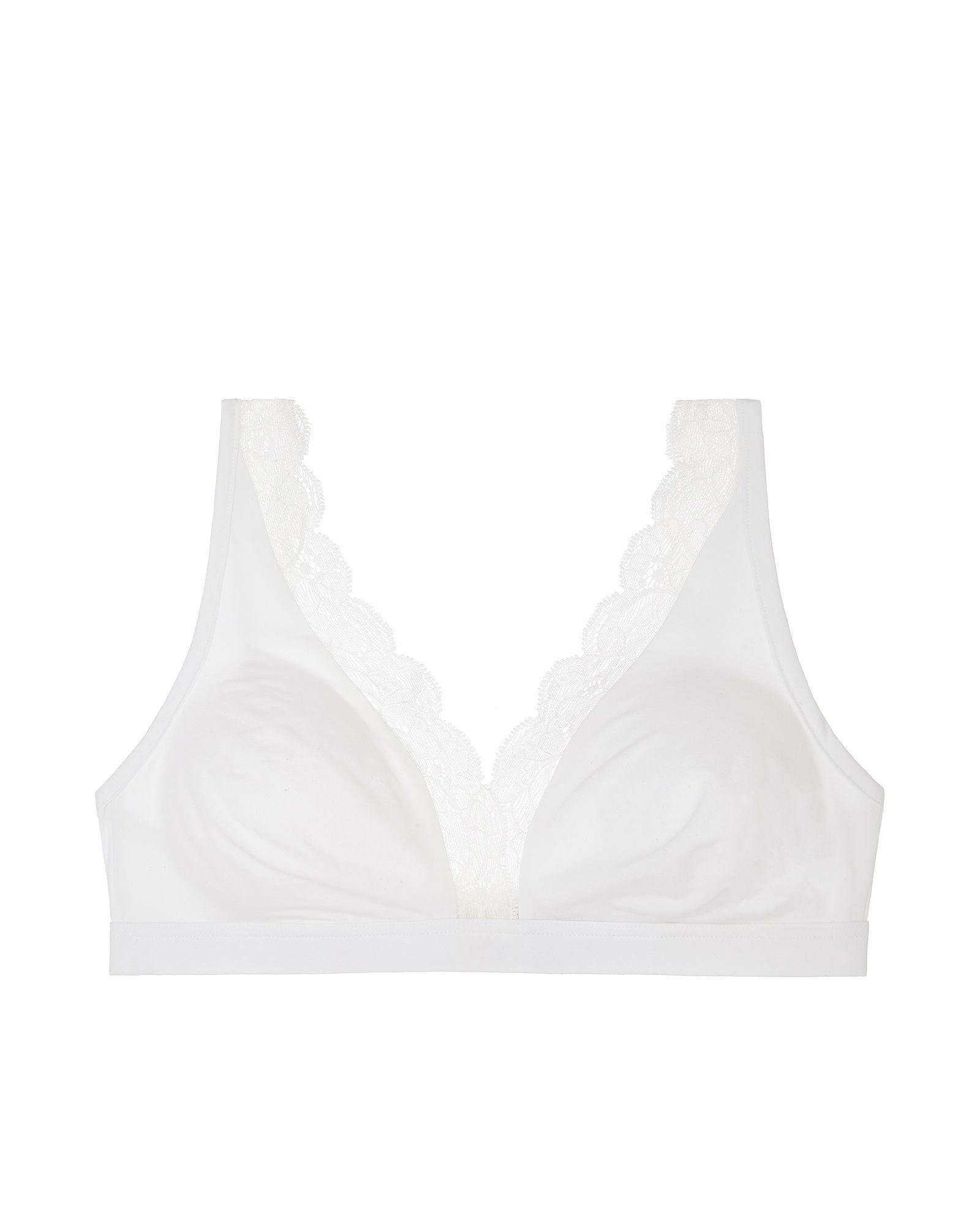 Cotton Lace Soft Cup Bra