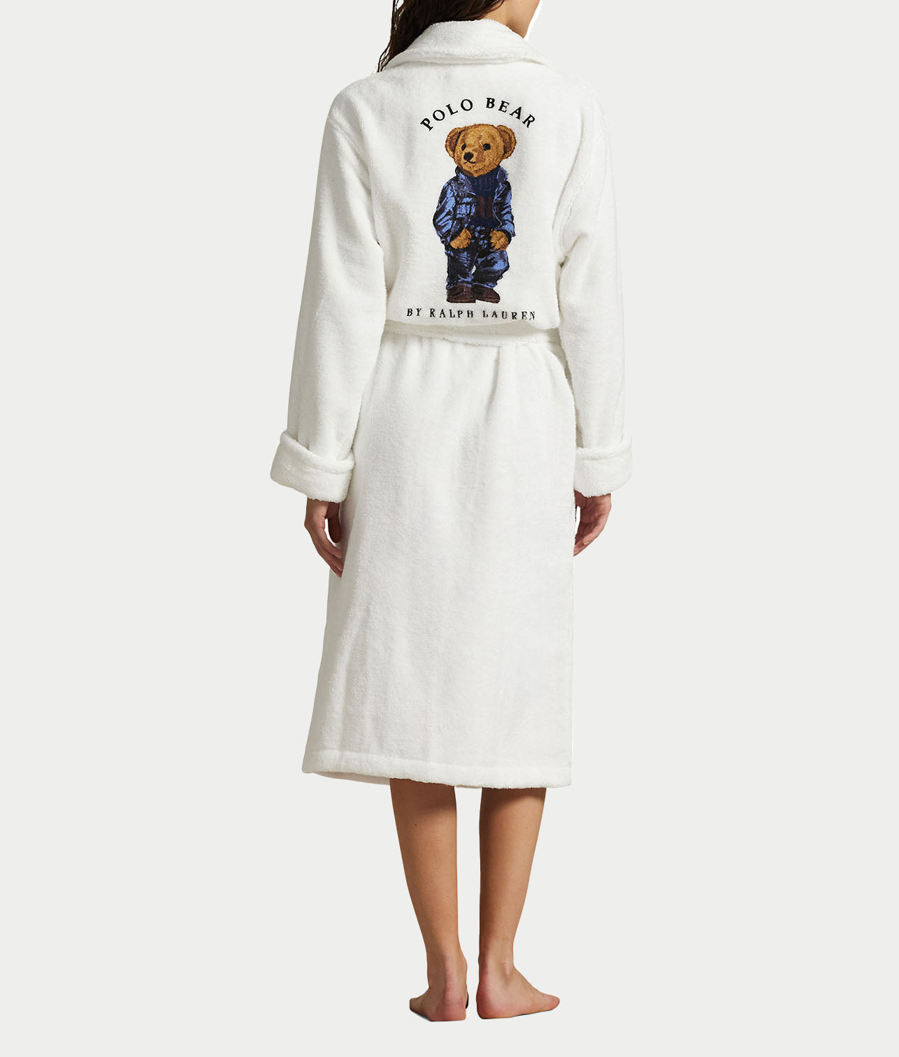 Cotton Woven Shawl Robe