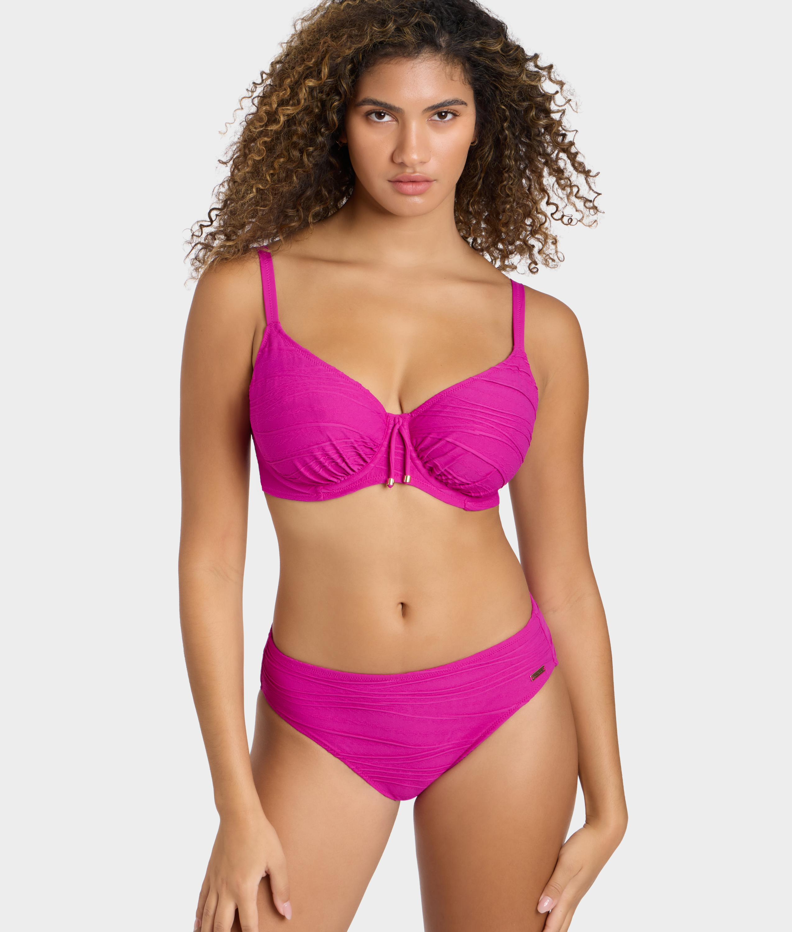 Beach Waves Gather Full Cup Bikini Top