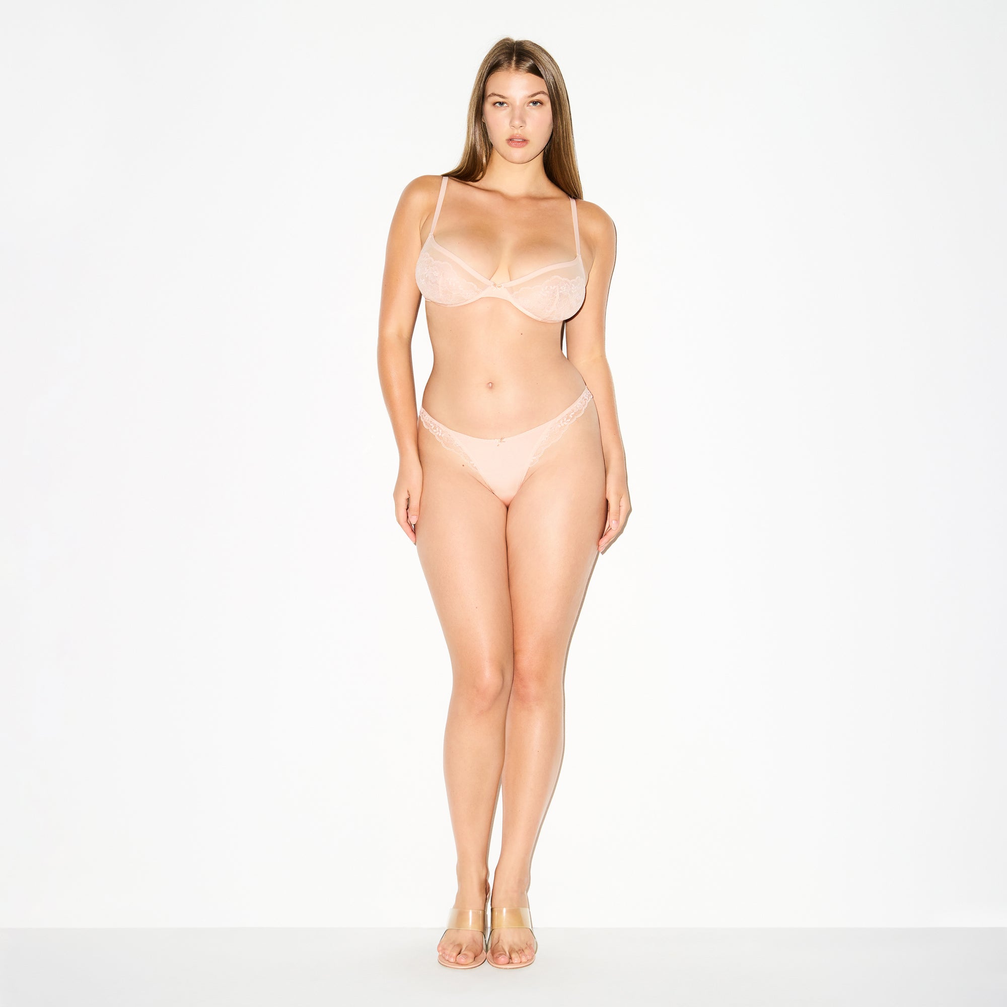 SKIMS LACE THONG | PRIMROSE thumbnail 3