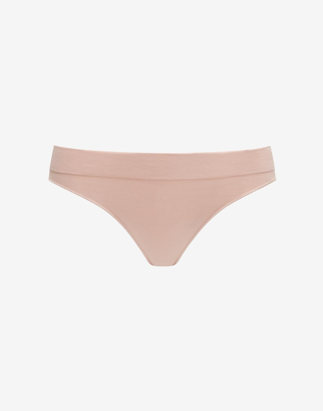Seamless Stretch Cotton Thong thumbnail 3