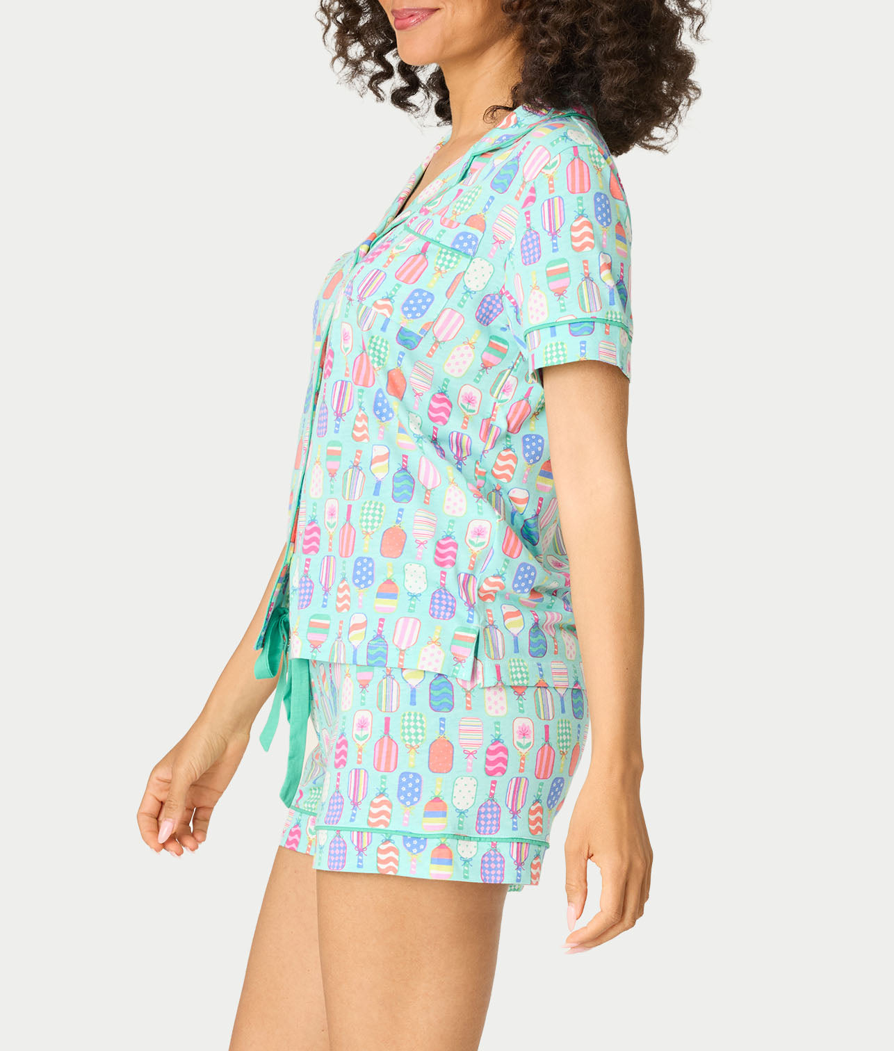 Whimsy Knit Shorts Pajama Set thumbnail 3