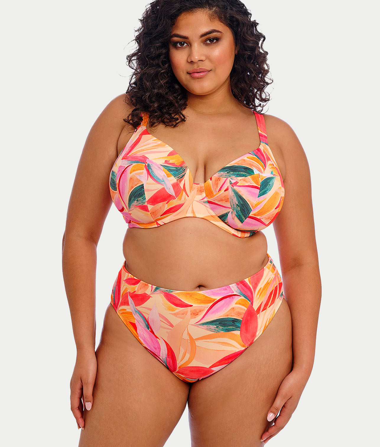 Plus Size Sancho Beach Plunge Bikini Top