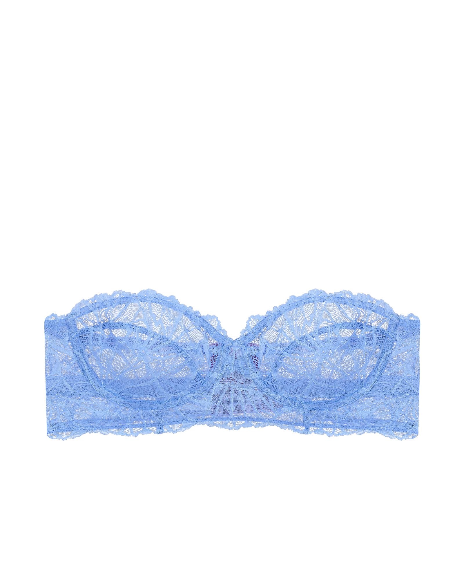 Lena Graphic Lace Strapless Bra