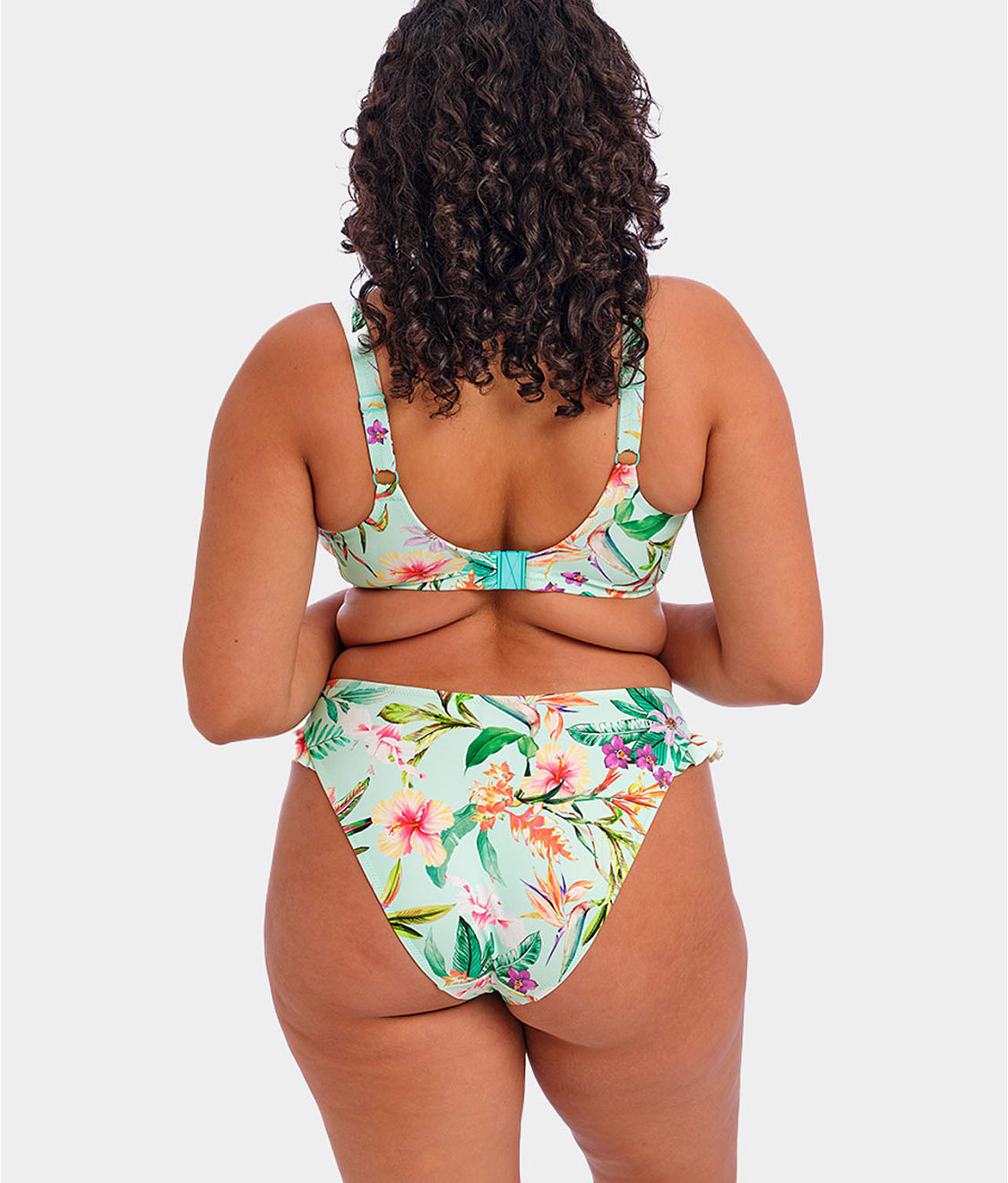 Plus Size Sunshine Cove Hi-Cut Bikini Bottom thumbnail 2