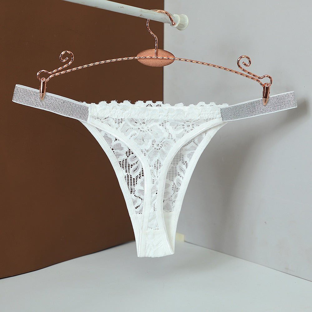 Women's Charming and Beautiful Mesh Fabric Thong Panties thumbnail 2