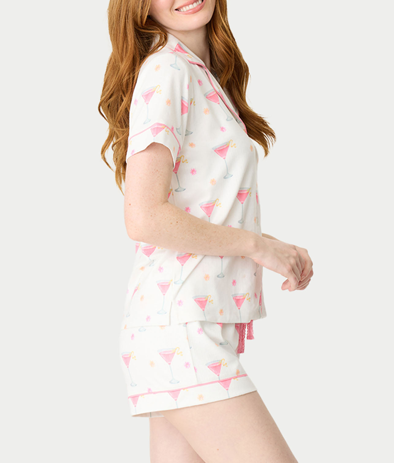 Tini Time Drinks 3-Piece Knit Pajama Set thumbnail 3