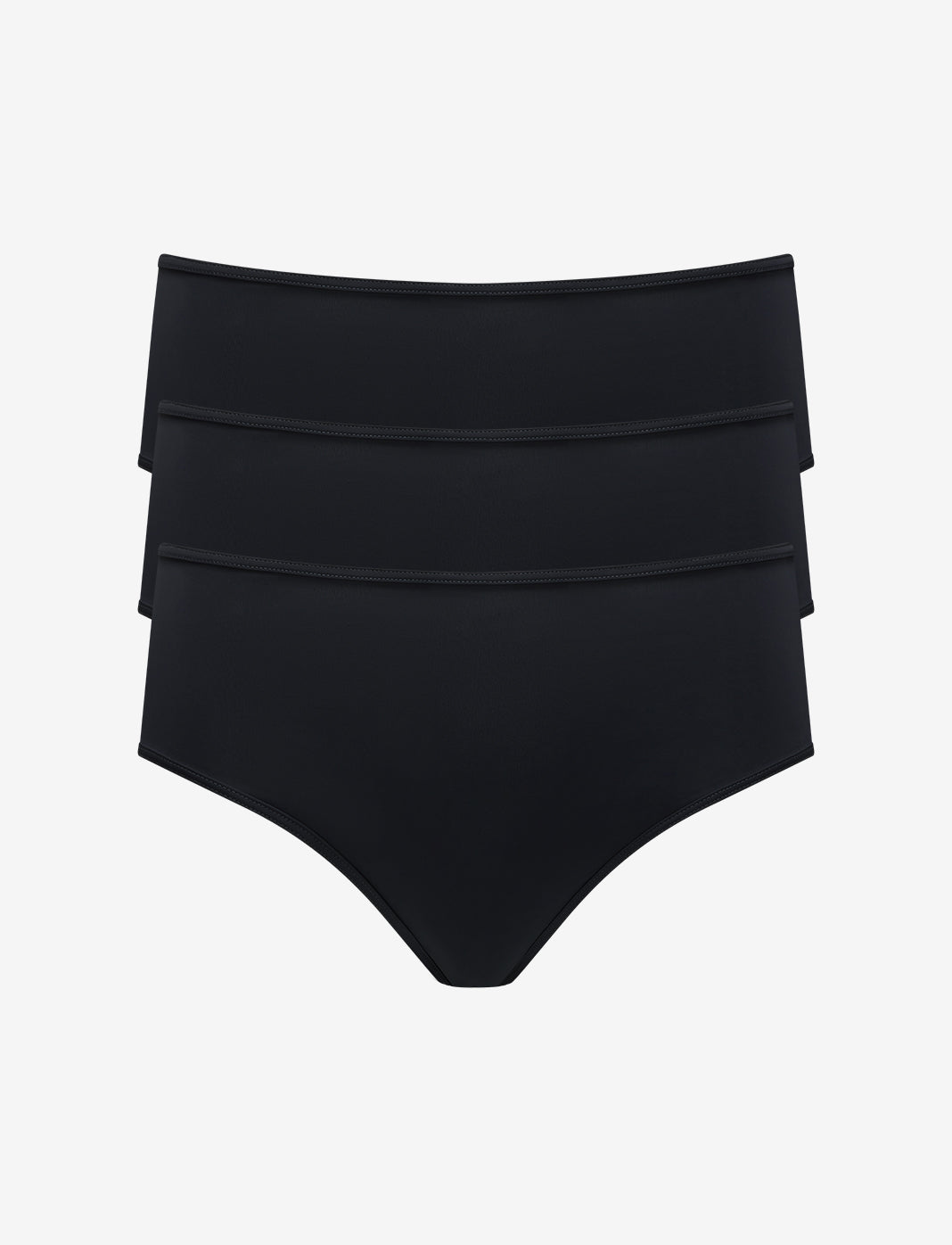24/7® Classic High Waist Thong 3 Pack Box