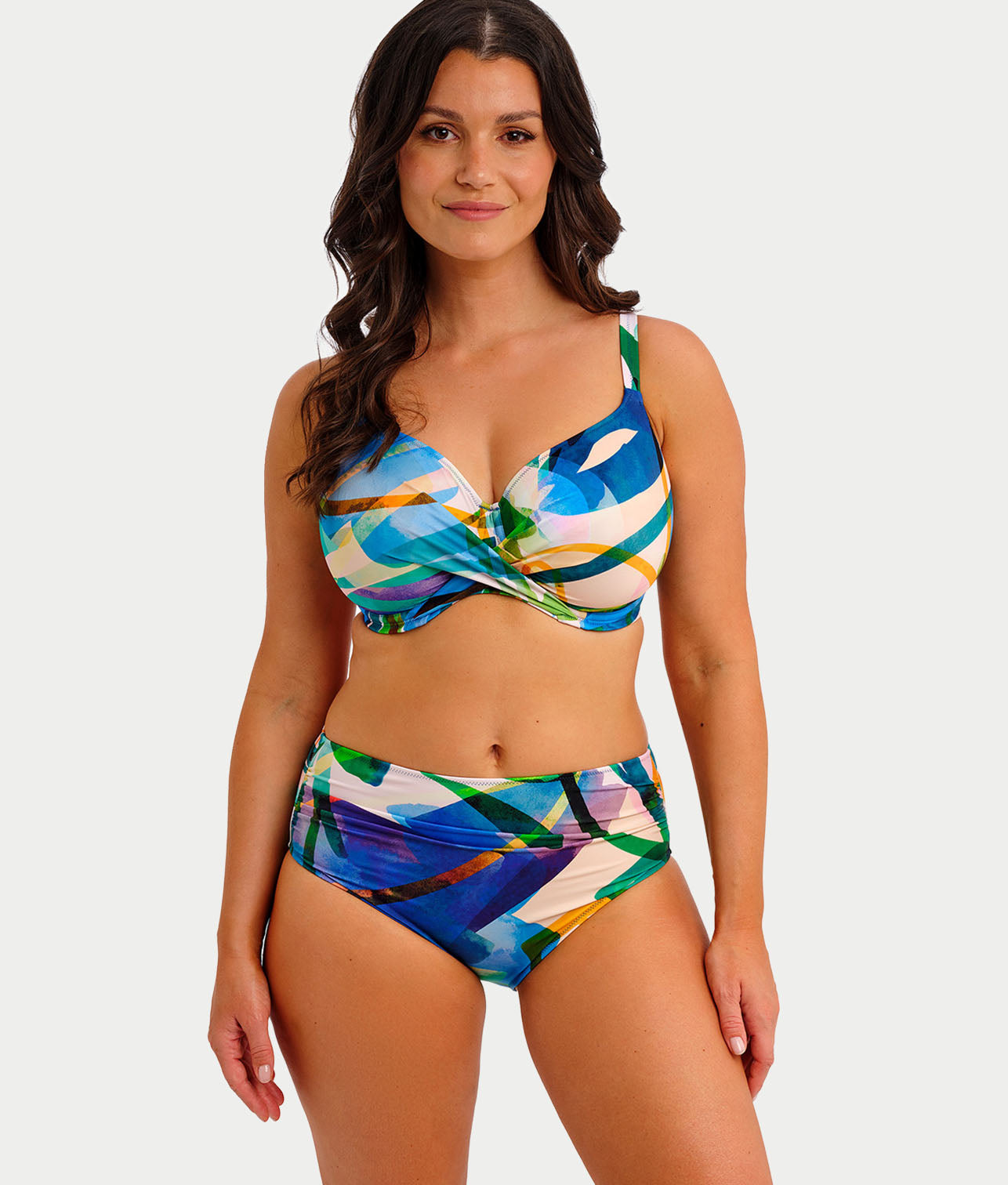 Molokai Shores Wrap Full Cup Bikini Top