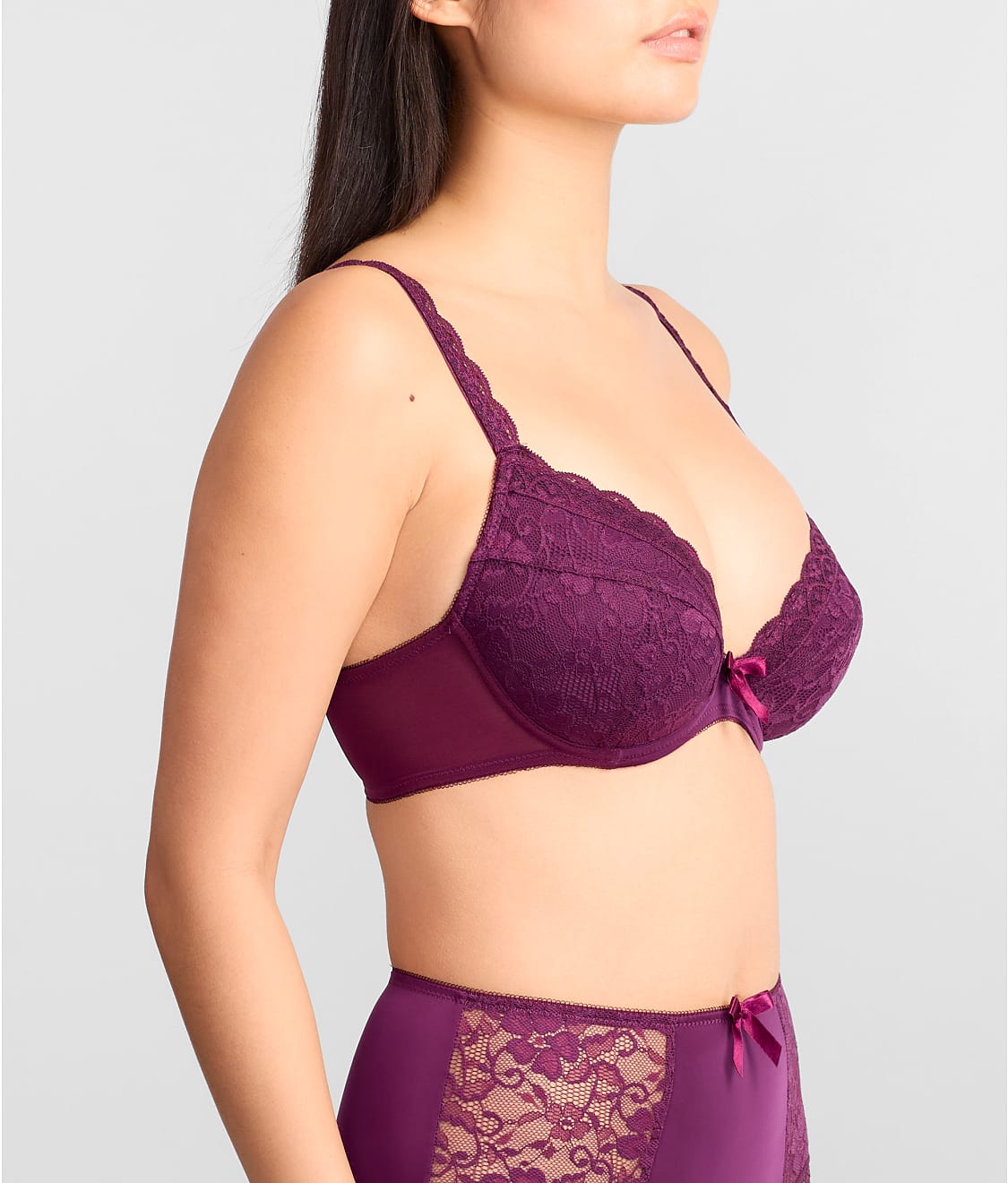 Rebel Padded Plunge Push-Up Bra thumbnail 3