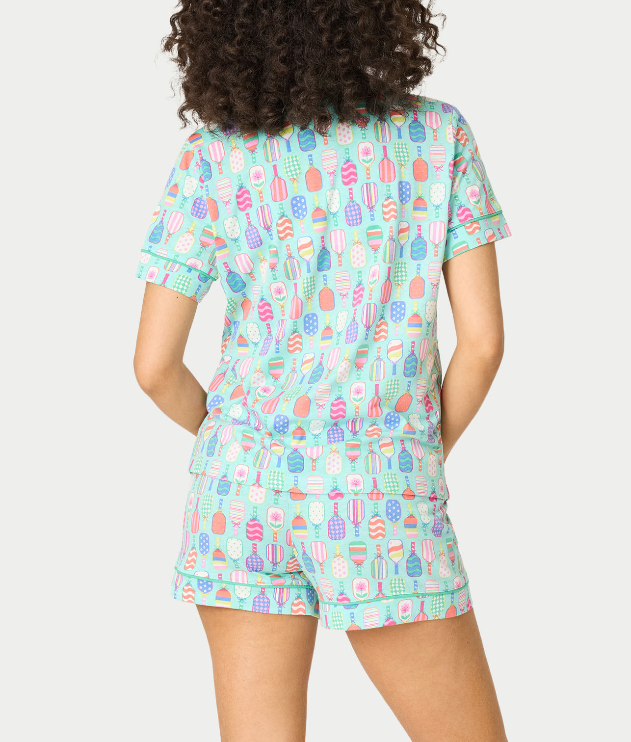 Whimsy Knit Shorts Pajama Set thumbnail 2