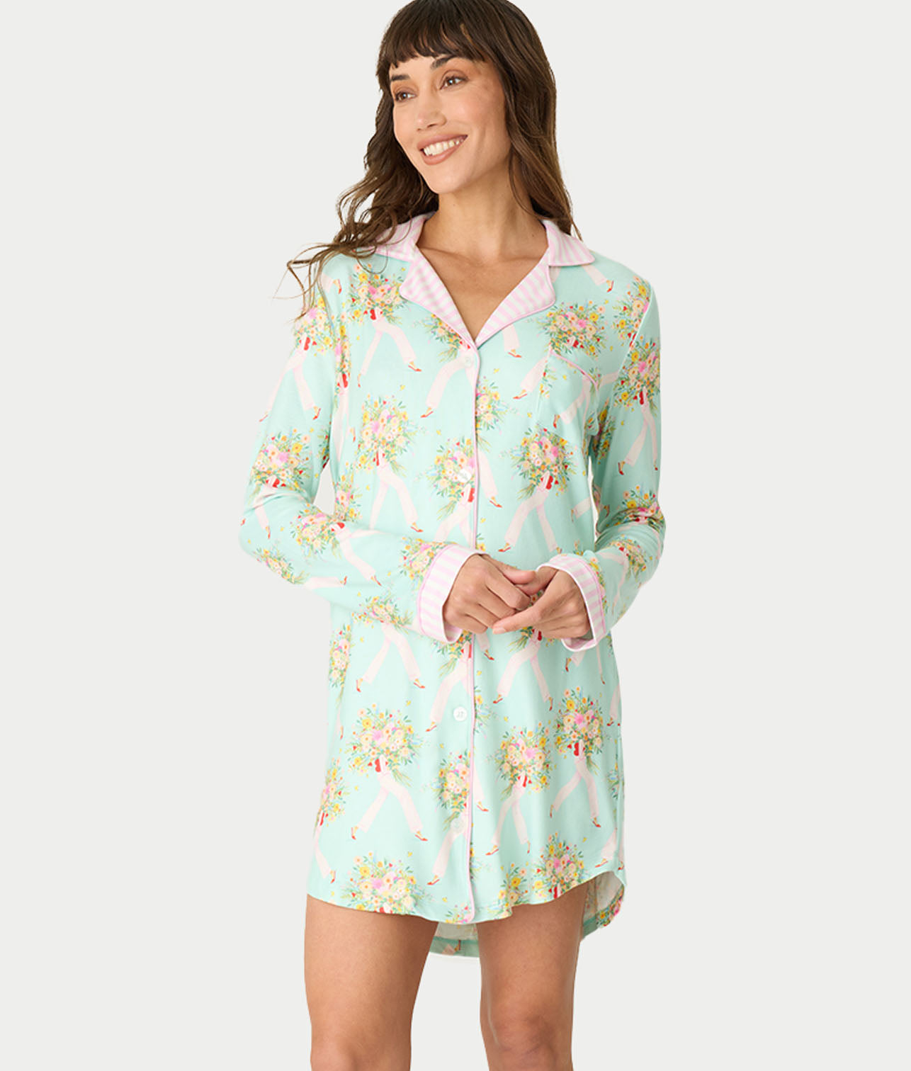 Adrian Valencia Knit Sleep Shirt