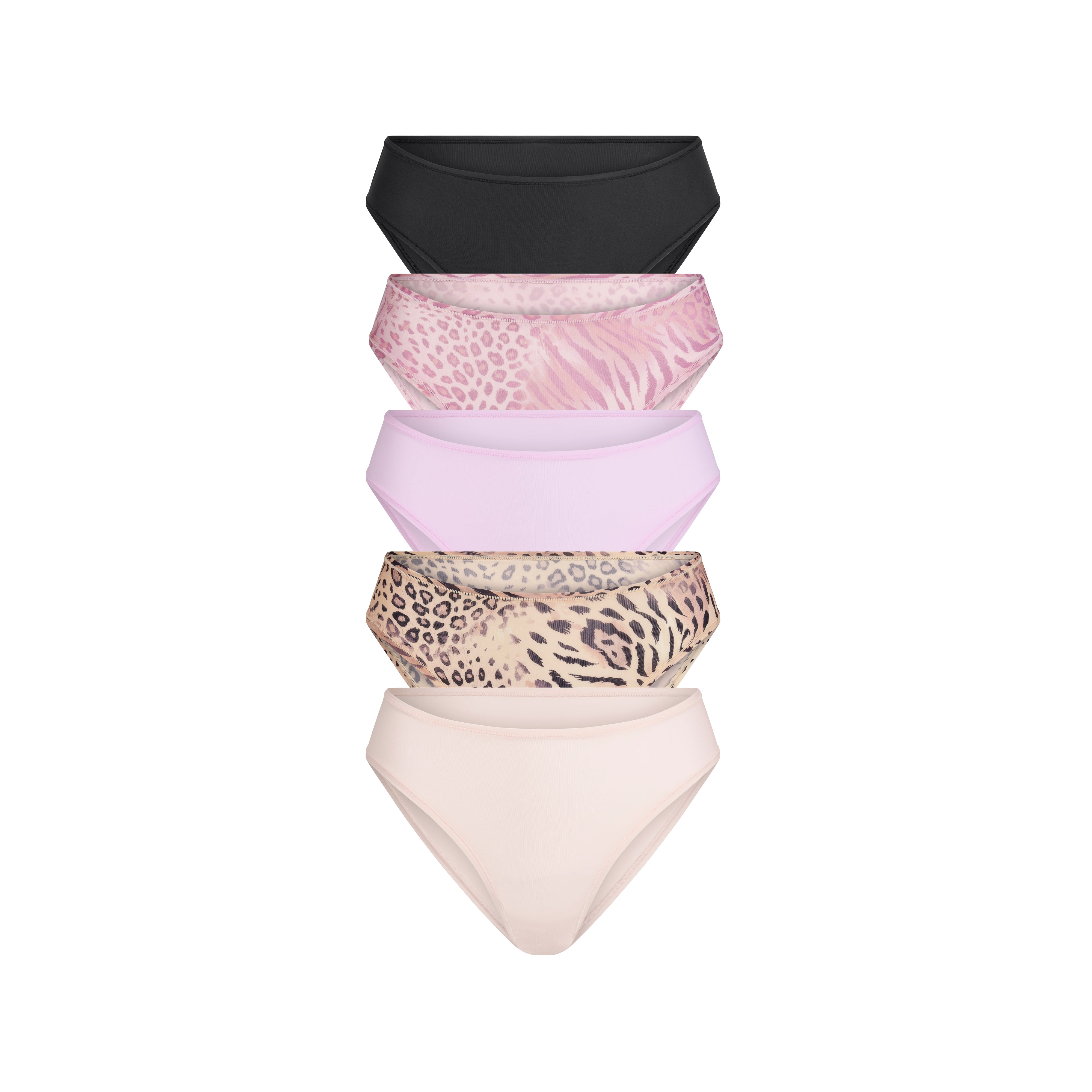 FITS EVERYBODY CHEEKY BRIEF 5-PACK | SAND BLOOM ANIMAL MULTI