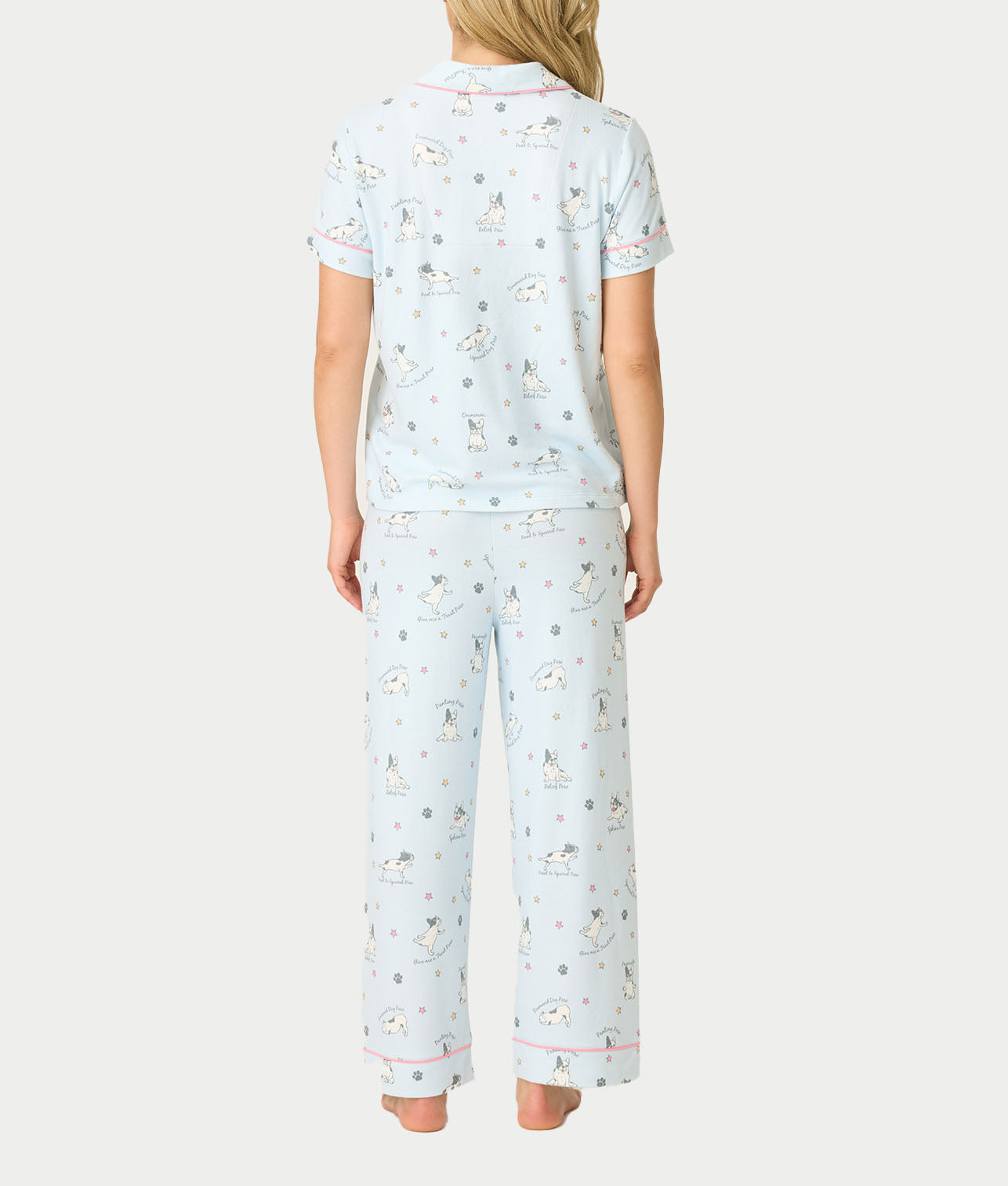 Paws & Breathe Dog Print 3-Piece Knit Pajama Set thumbnail 2