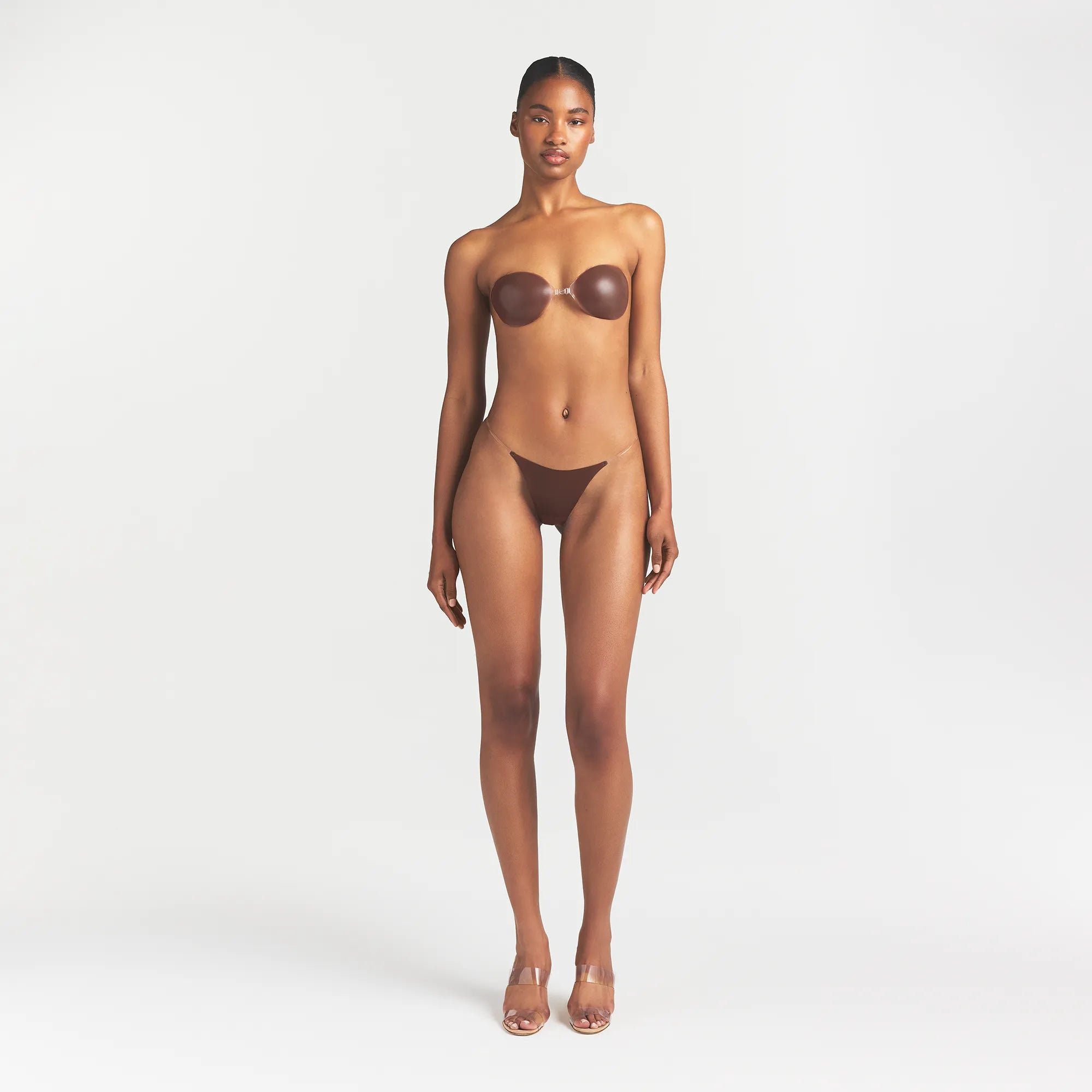 SKIMS STICKY BRA | COCOA thumbnail 2