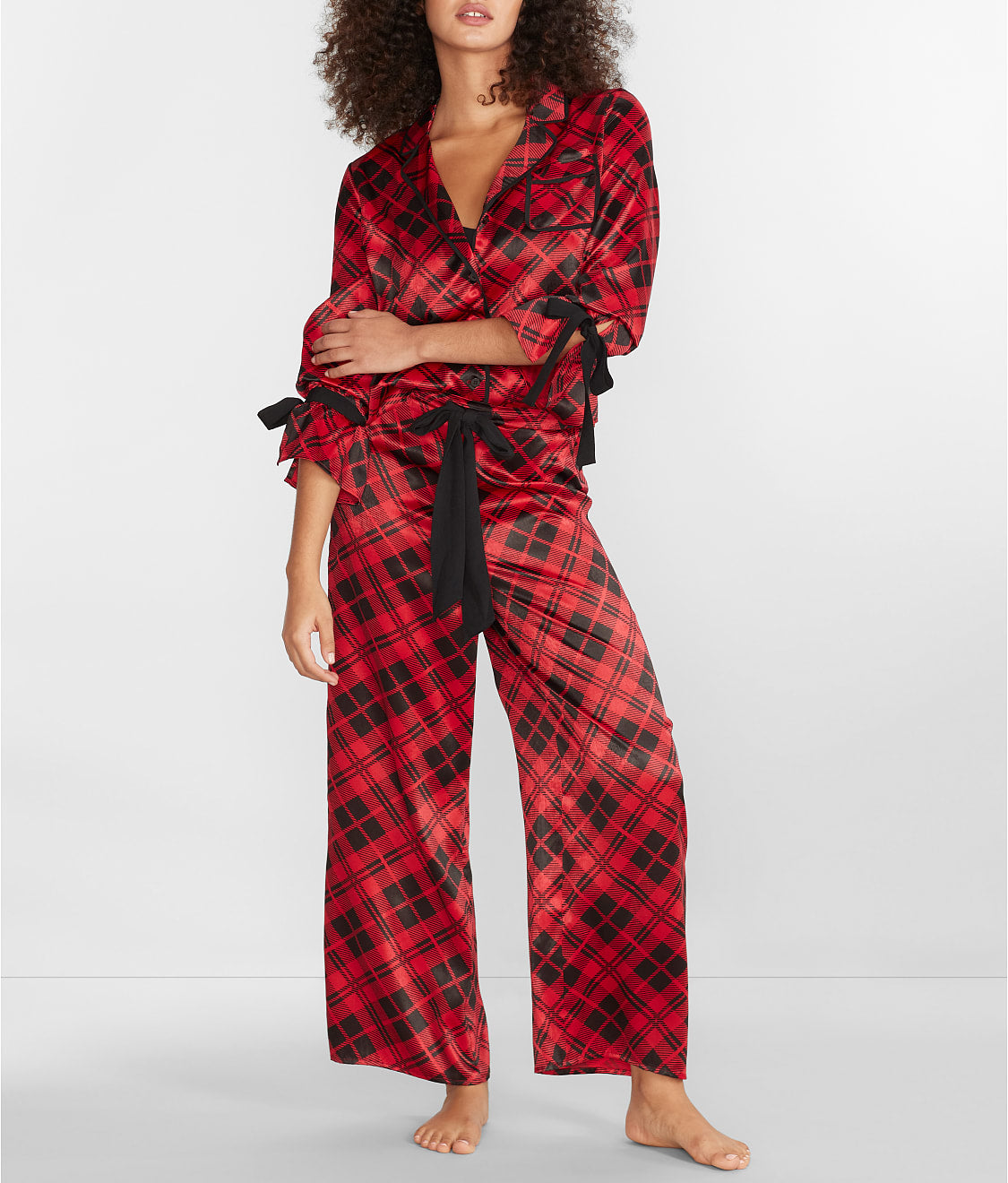 Lee Anne Brooke Woven Pajama Set thumbnail 2