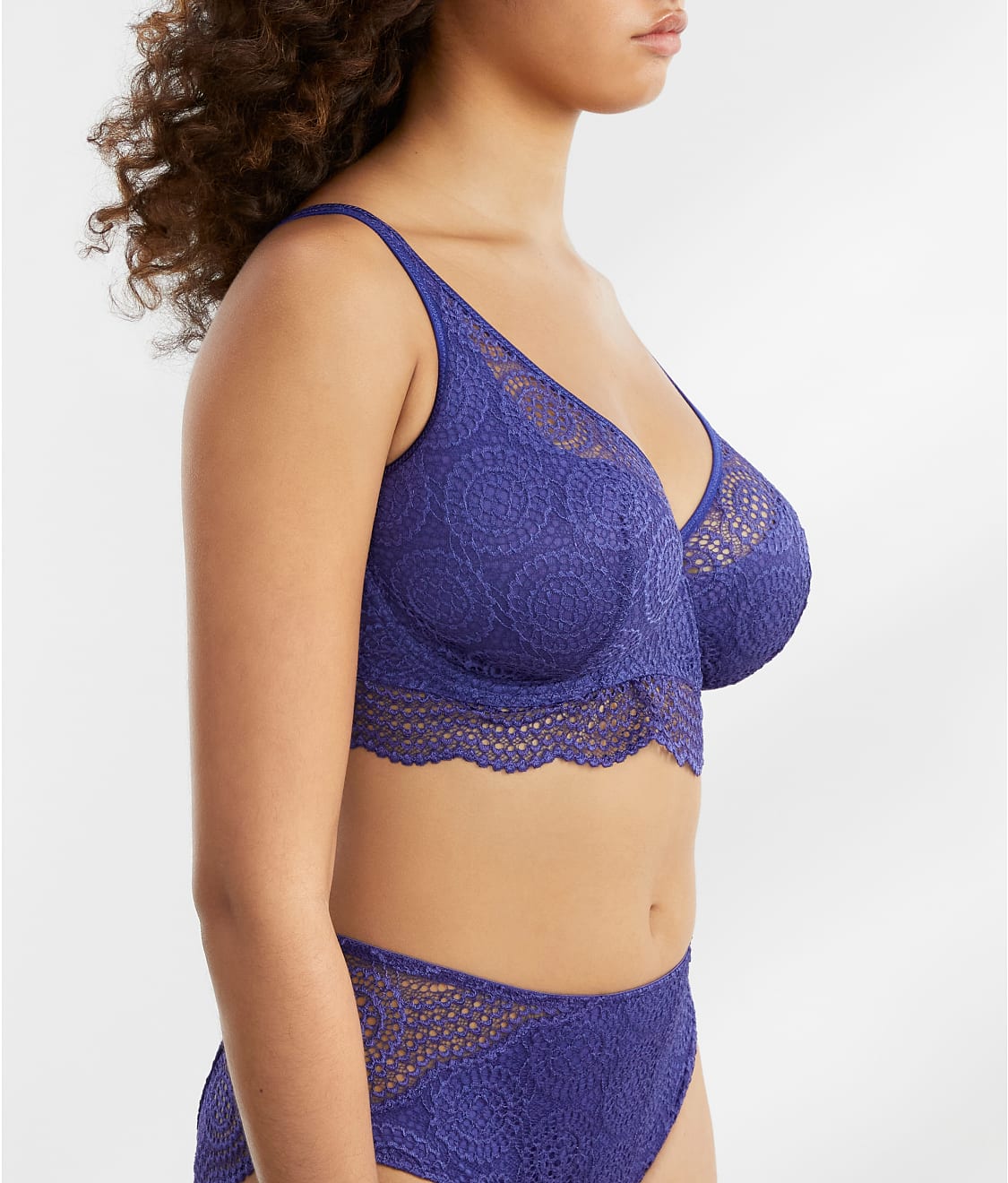 Petit Paris Plunge Longline Bra thumbnail 3