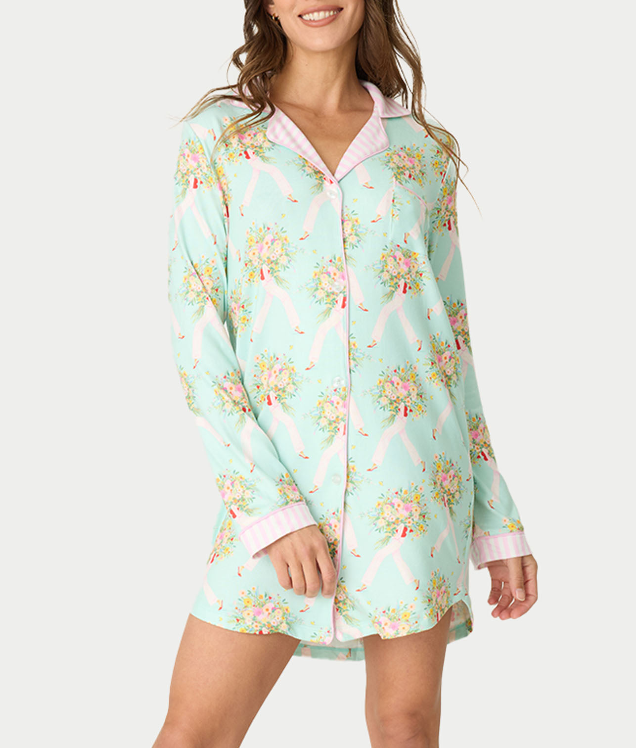 Adrian Valencia Knit Sleep Shirt thumbnail 2