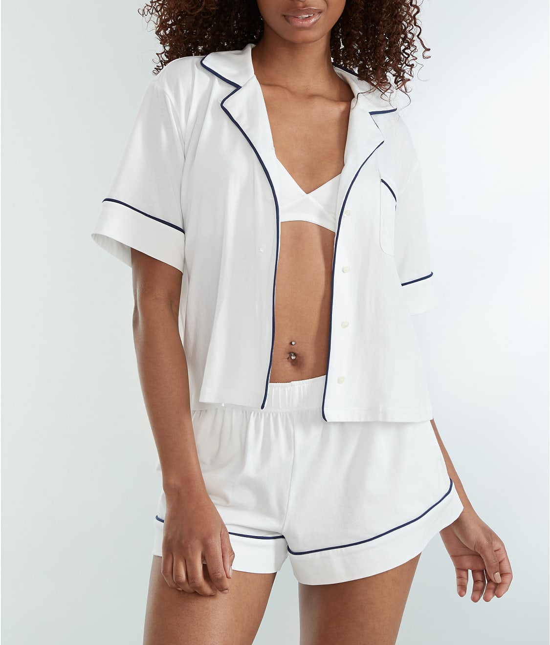 The Audrey Knit Pajama Short Set thumbnail 2