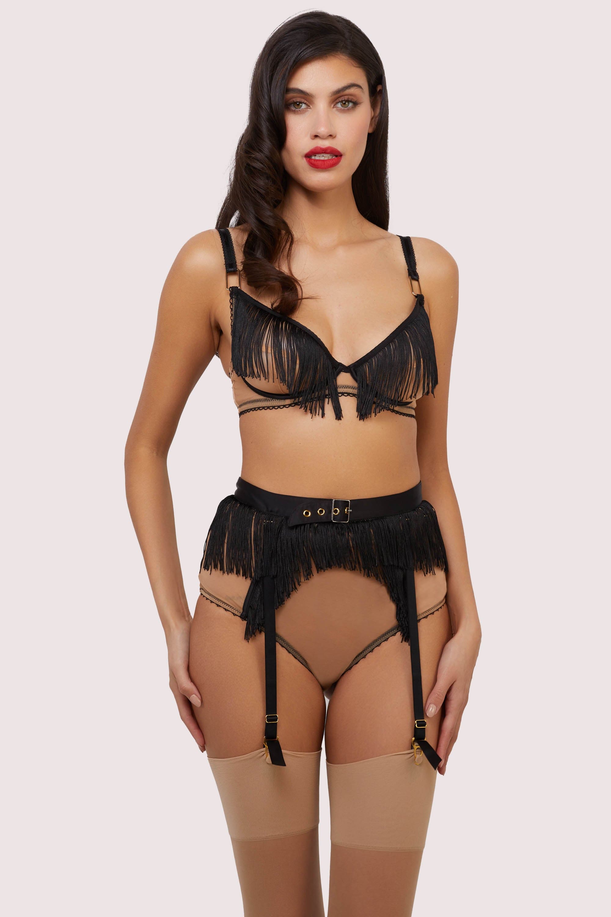 Esme Fringe Suspender Belt thumbnail 3
