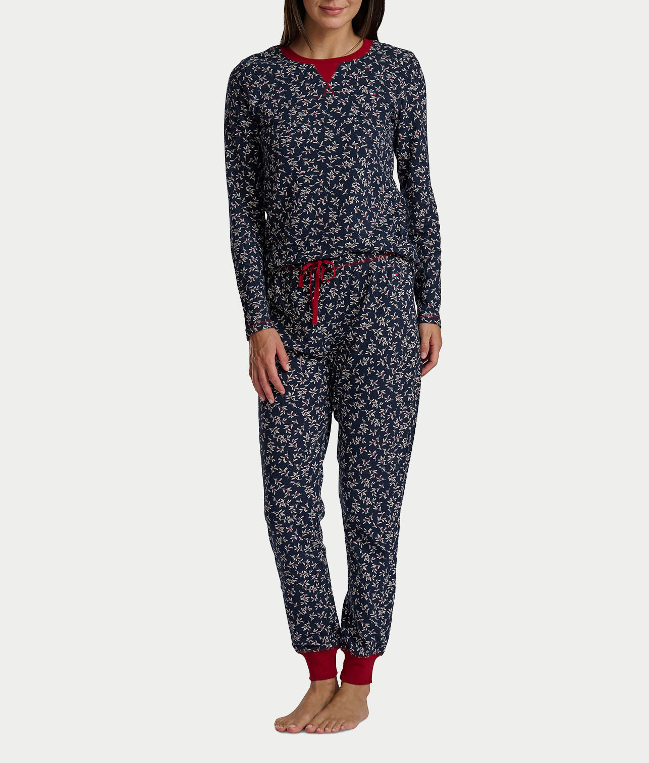 Thermal Knit Pajama Set