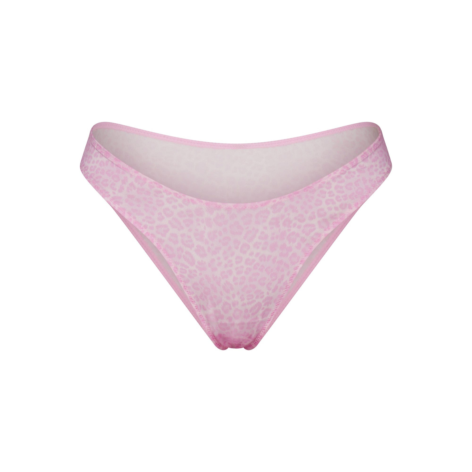 SHINE FOUNDATIONS DIPPED BIKINI | BUBBLE GUM LEOPARD PRINT