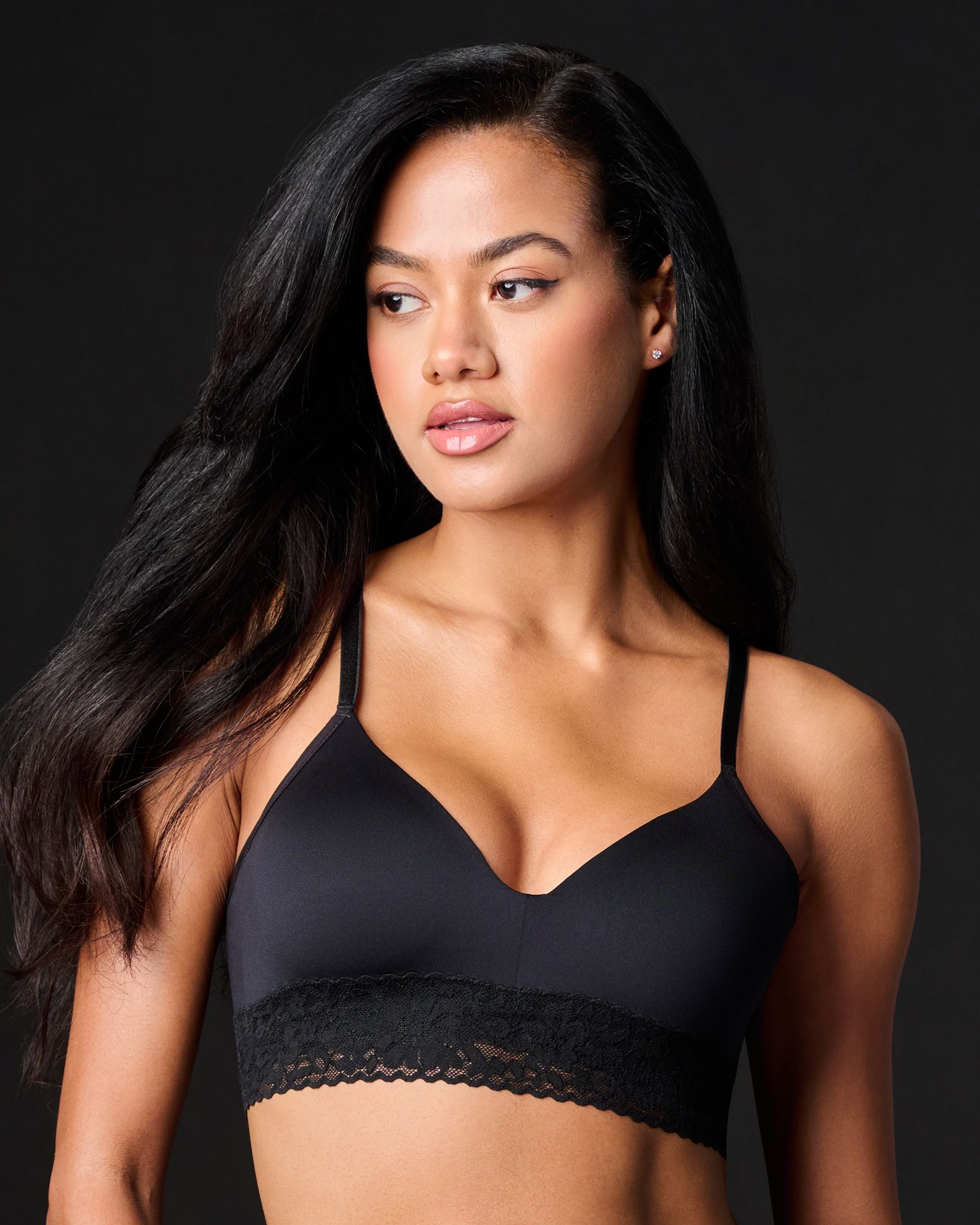 Lace Molded Wireless Bra thumbnail 2