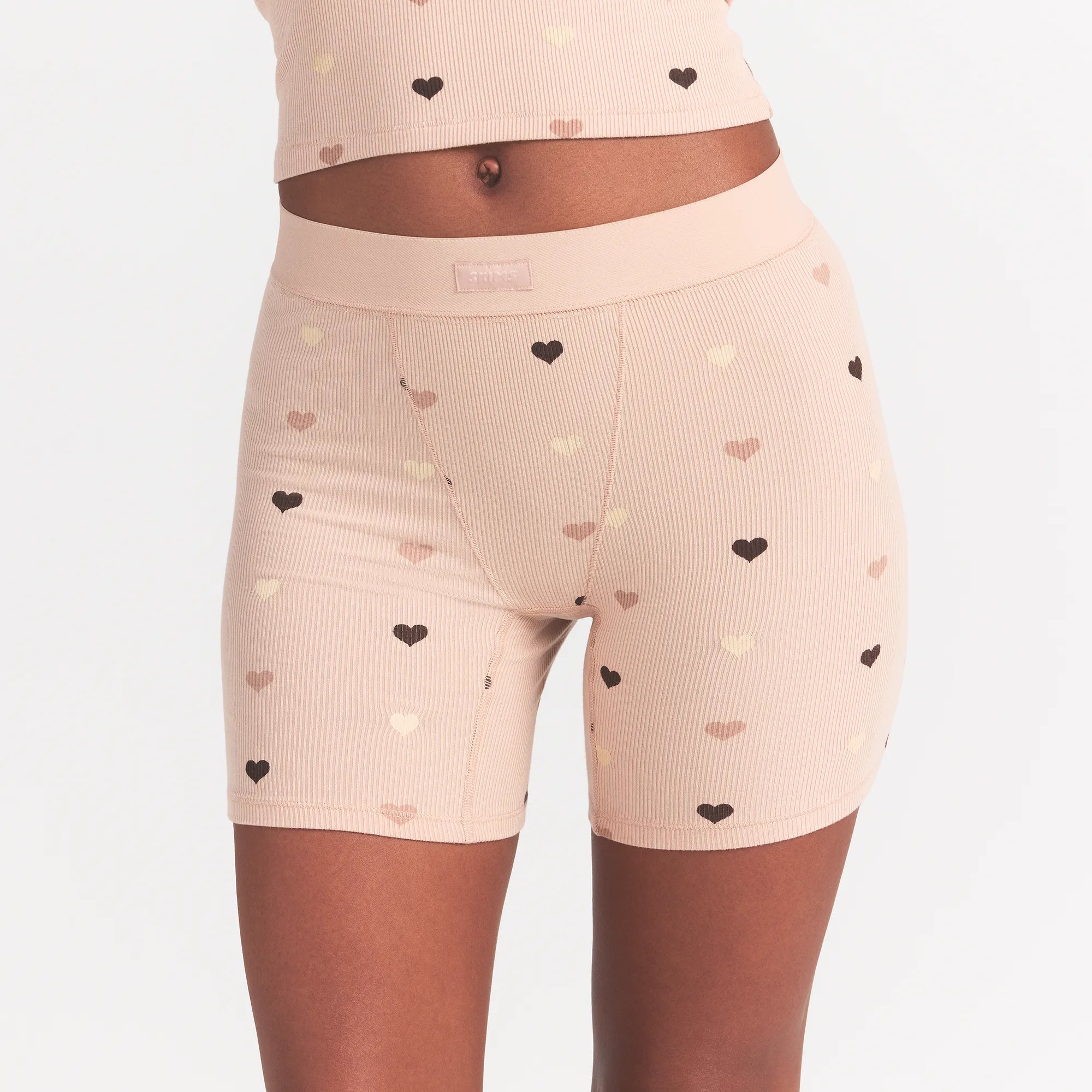 SOFT LOUNGE BOXER | MICA MINI HEART HALFDROP thumbnail 3