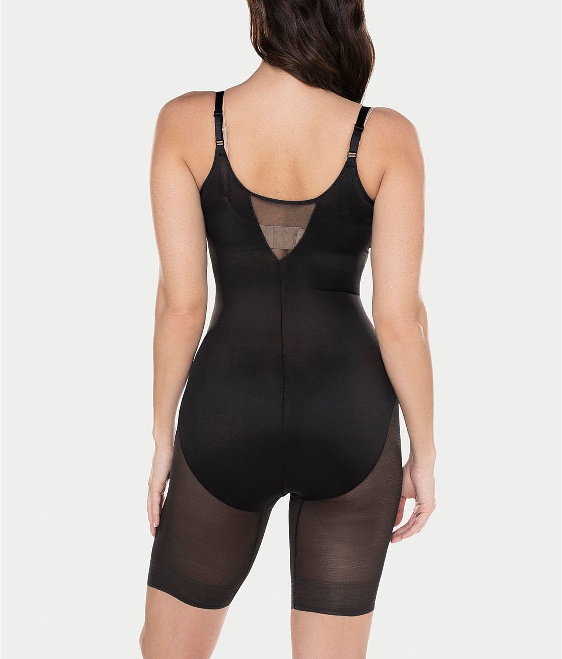 Sexy Sheer Extra Firm Control Open-Bust Bodysuit thumbnail 2